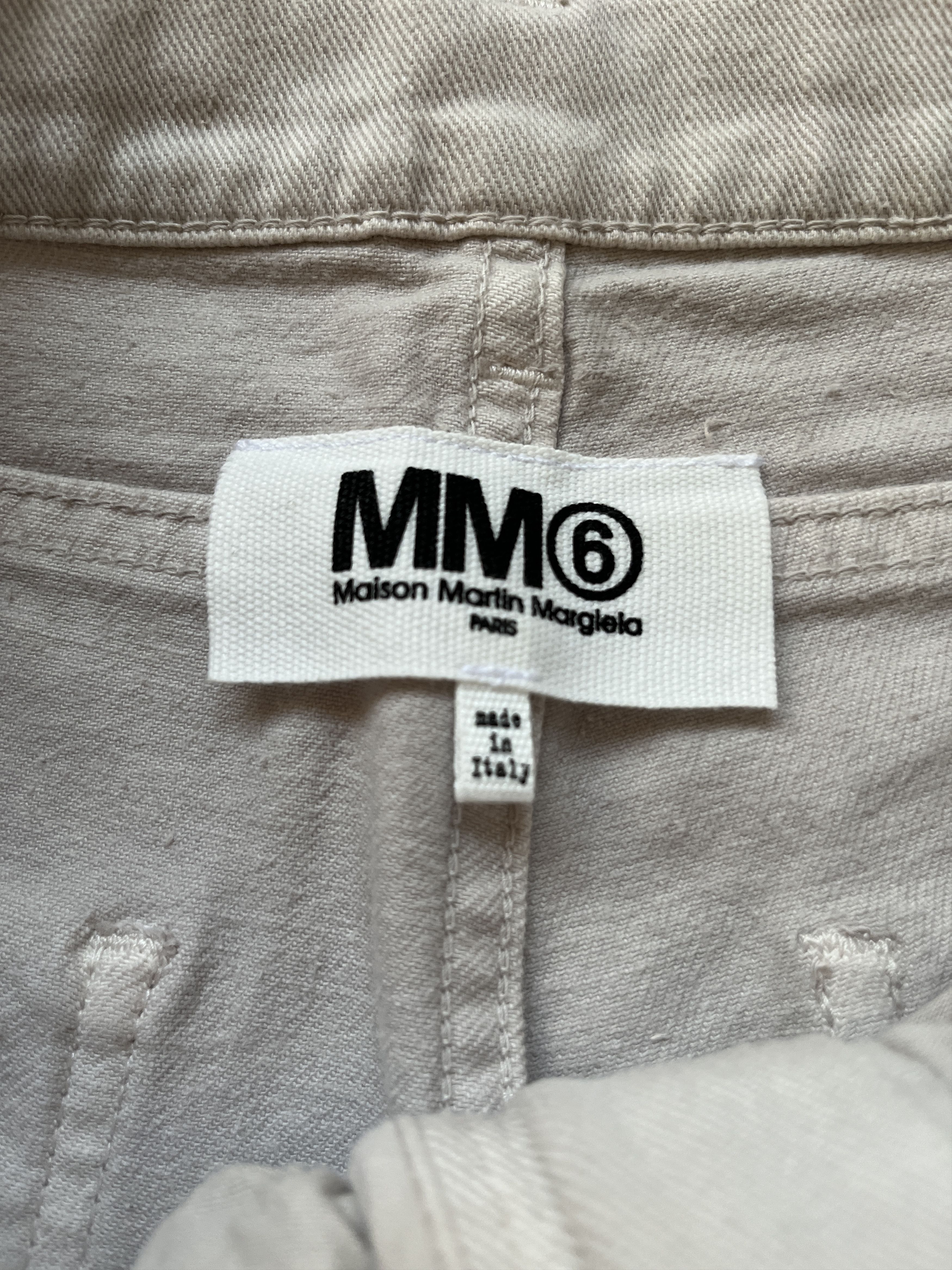 Maison Margiela ⚡️QUICK SALE⚡️2014 Maison Margiela MM6 Beige Jeans Denim Size 27" / US 4 / IT 40 - 3 Thumbnail