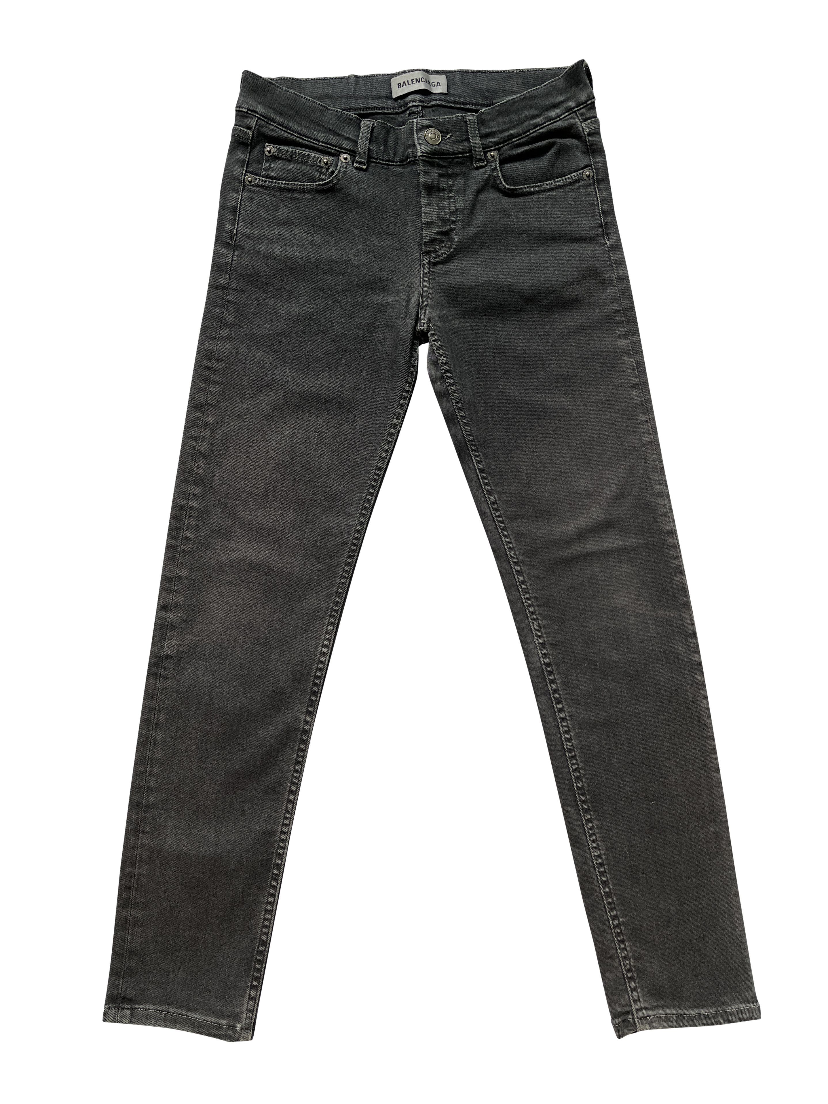 Balenciaga ⚡️QUICK SALE⚡️2018 Balenciaga by Demna Black Jeans Denim Size 26" / US 2 / IT 38 - 1 Thumbnail