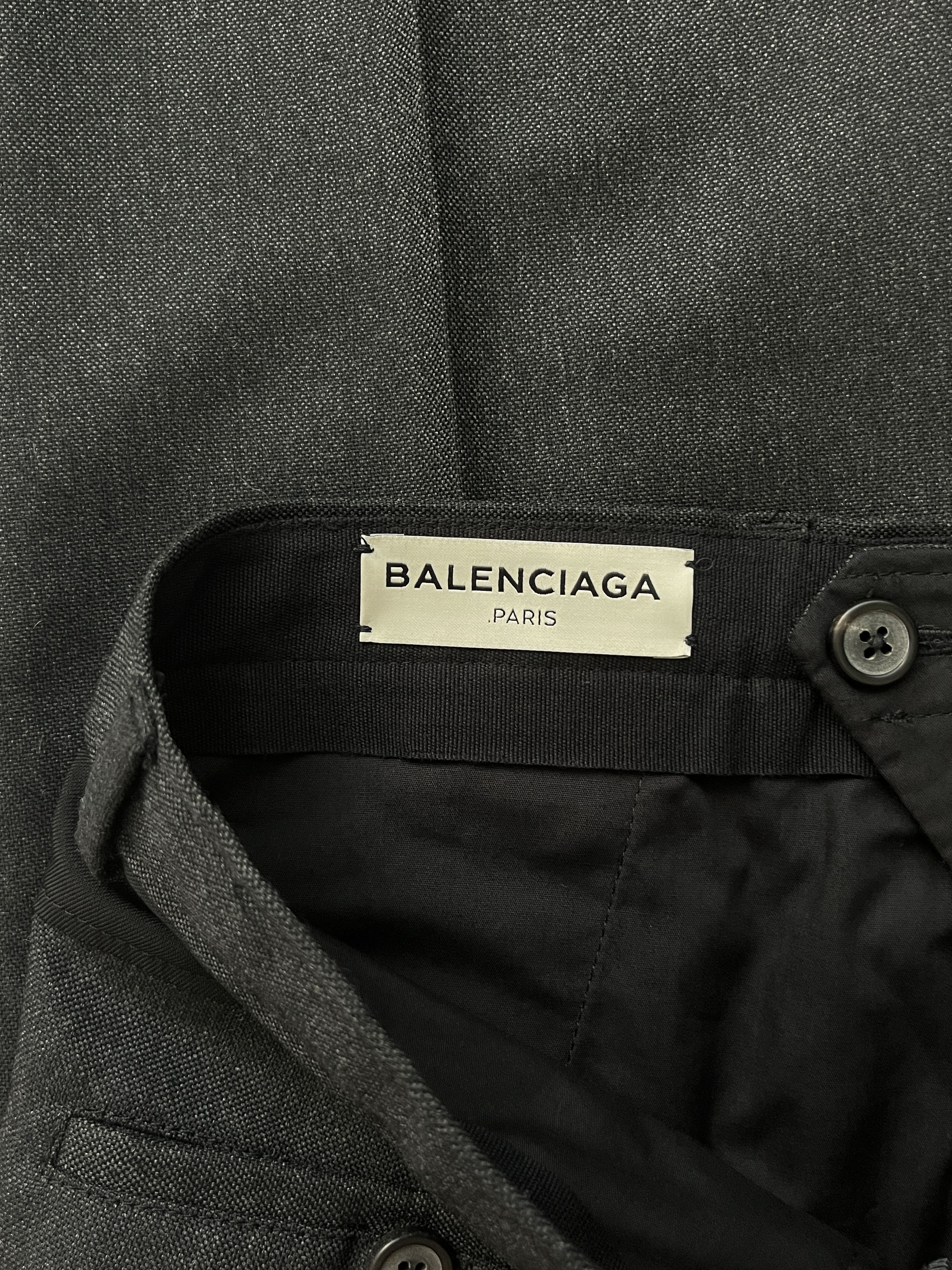 Balenciaga ⚡️QUICK SALE⚡️Sample Balenciaga by Demna Charcoal Trousers Size US 32 / EU 48 - 5 Thumbnail