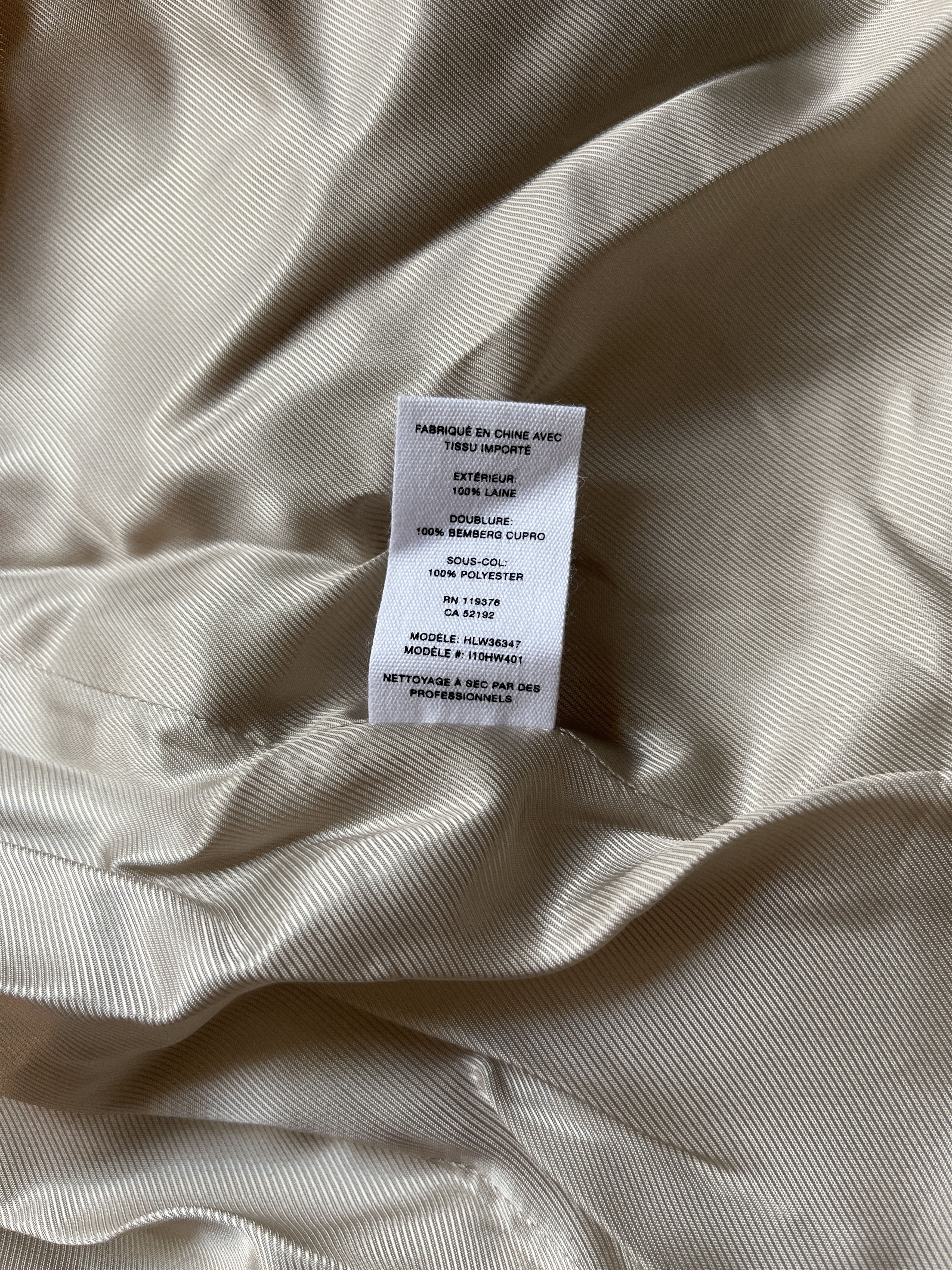Helmut Lang ⚡️QUICK SALE⚡️Helmut Lang Light Beige Coat Size M / US 6-8 / IT 42-44 - 5 Thumbnail