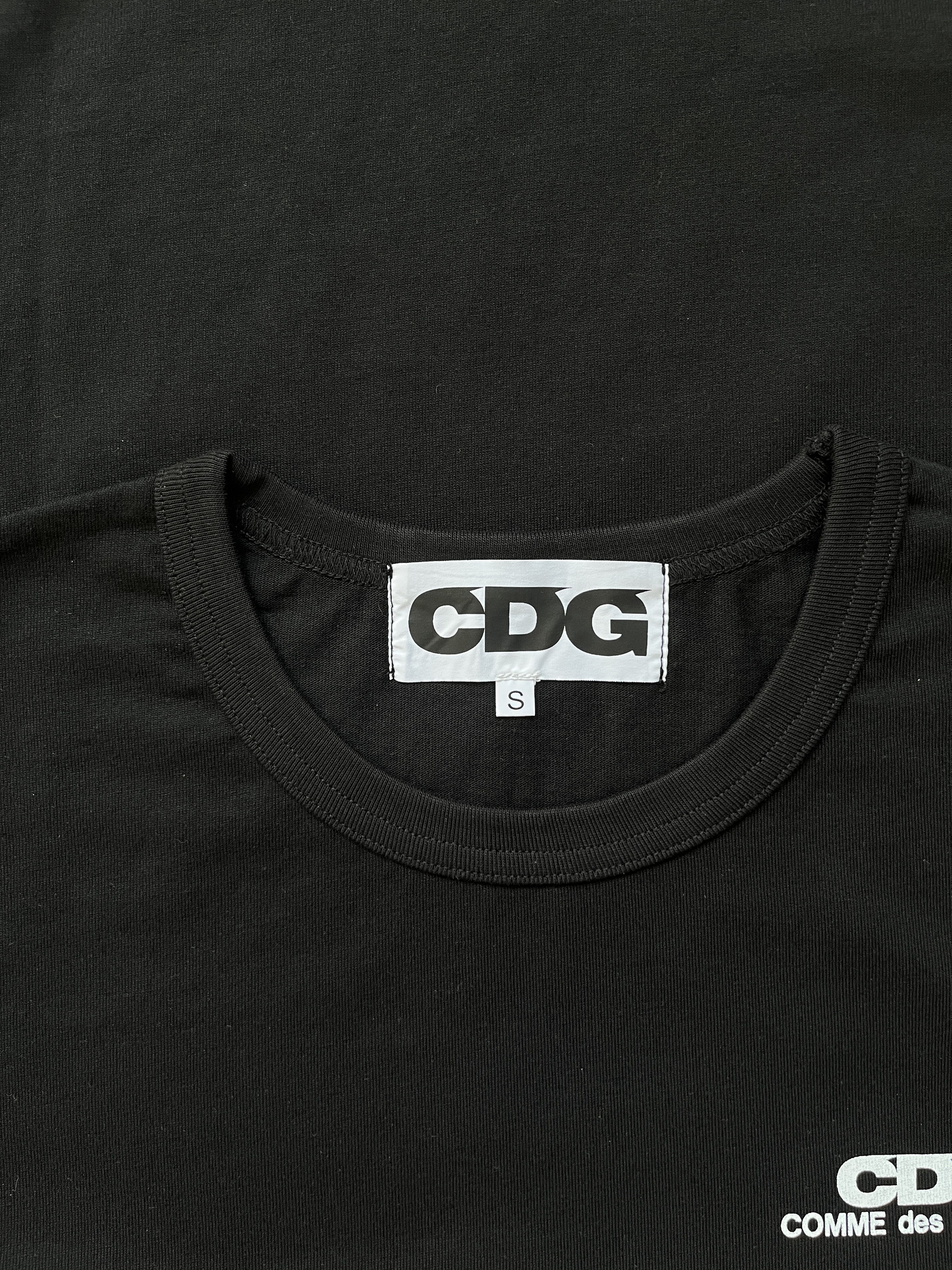 Comme des Garcons ⚡️QUICK SALE⚡️2019 Comme des Garcons Black T-Shirt Size US S / EU 44-46 / 1 - 3 Thumbnail