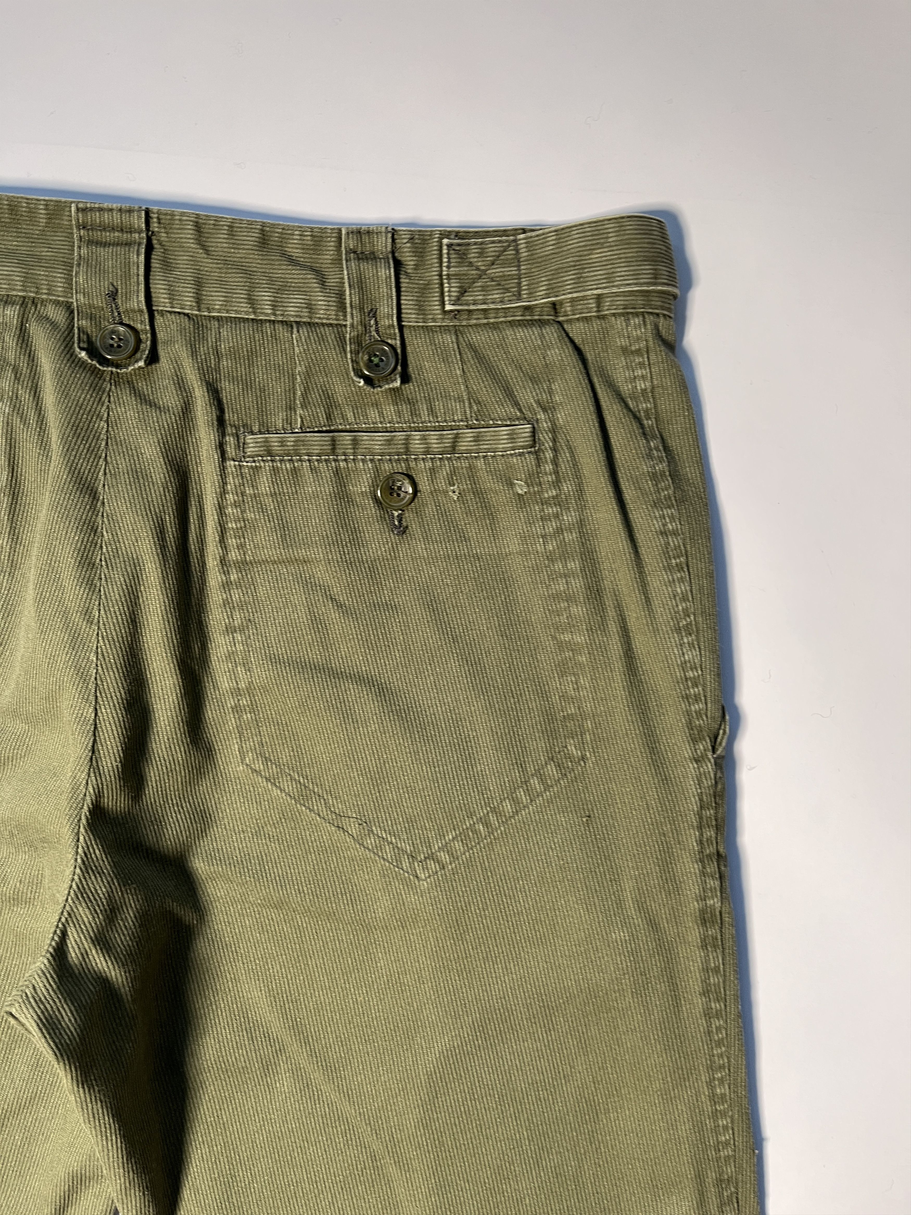 Dolce & Gabbana ⚡️QUICK SALE⚡️Dolce & Gabbana Green Corduroy Cargo Pants Size US 30 / EU 46 - 5 Thumbnail