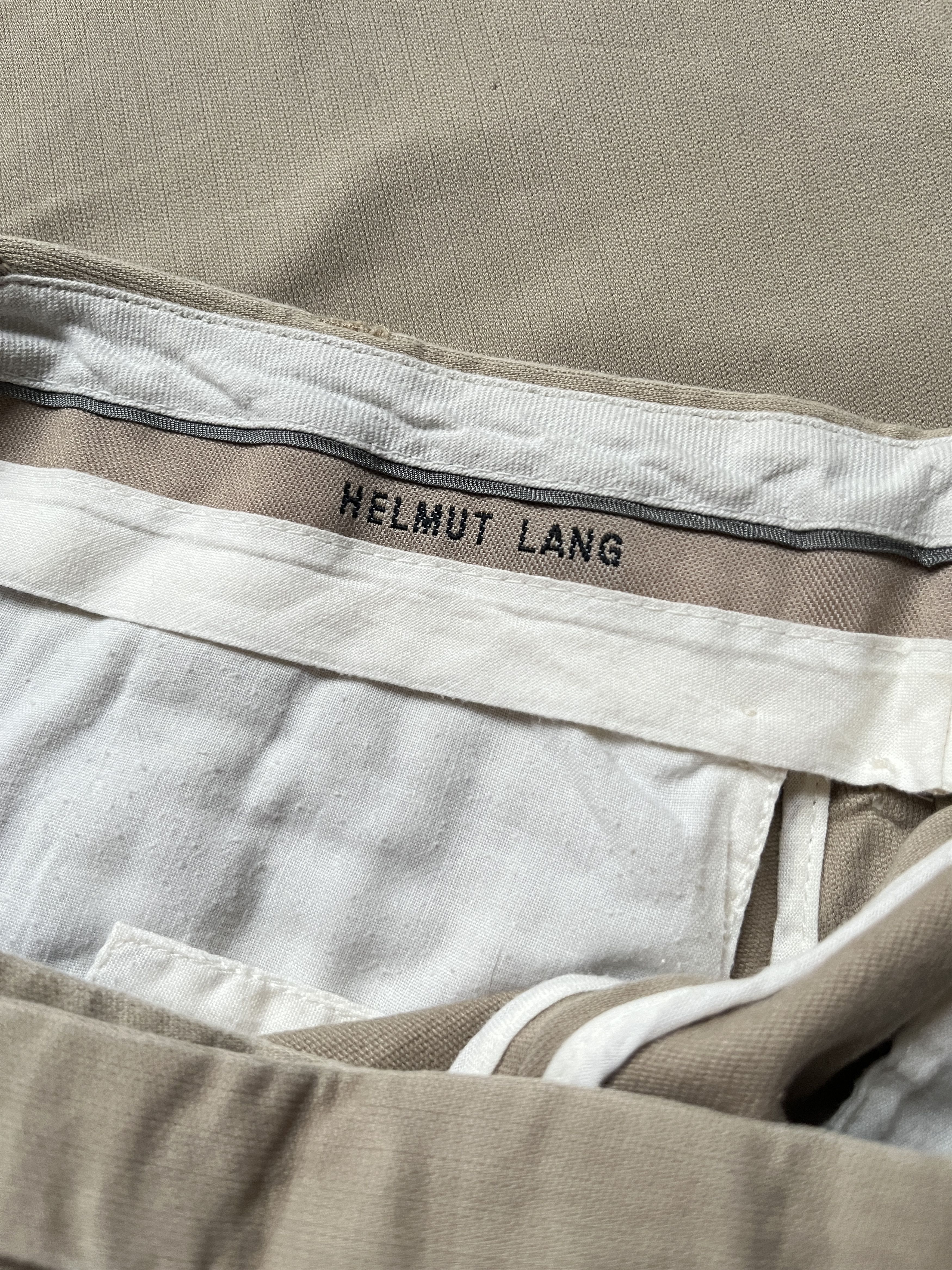 Helmut Lang ⚡️QUICK SALE⚡️Helmut Lang Beige Chinos Pants Trousers Size US 30 / EU 46 - 3 Thumbnail