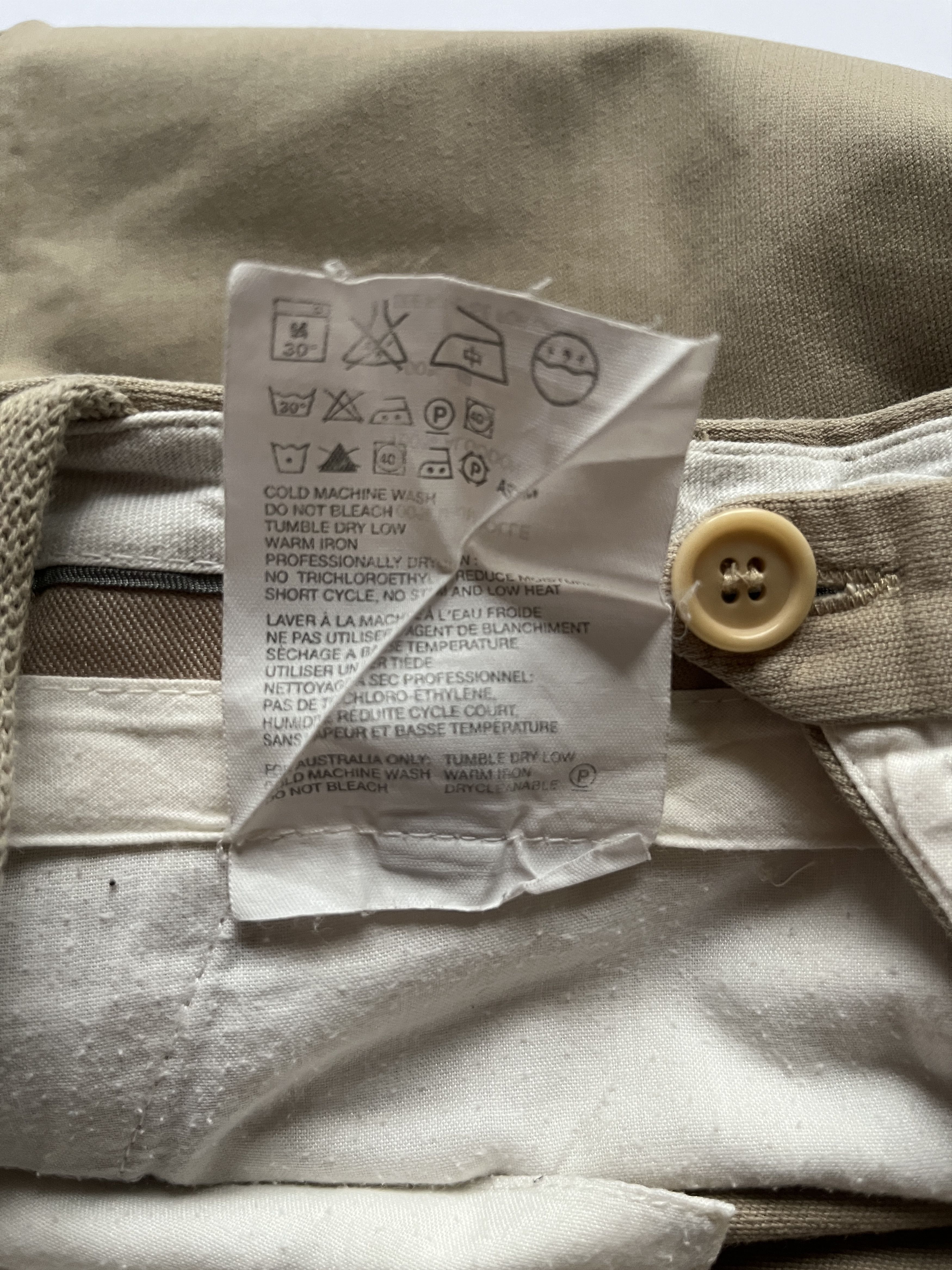 Helmut Lang ⚡️QUICK SALE⚡️Helmut Lang Beige Chinos Pants Trousers Size US 30 / EU 46 - 5 Thumbnail
