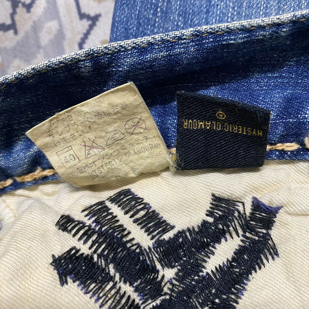 Hysteric Glamour Hysteric Glamour Chilling Mudwash Jeans Size US 32 / EU 48 - 18 Thumbnail