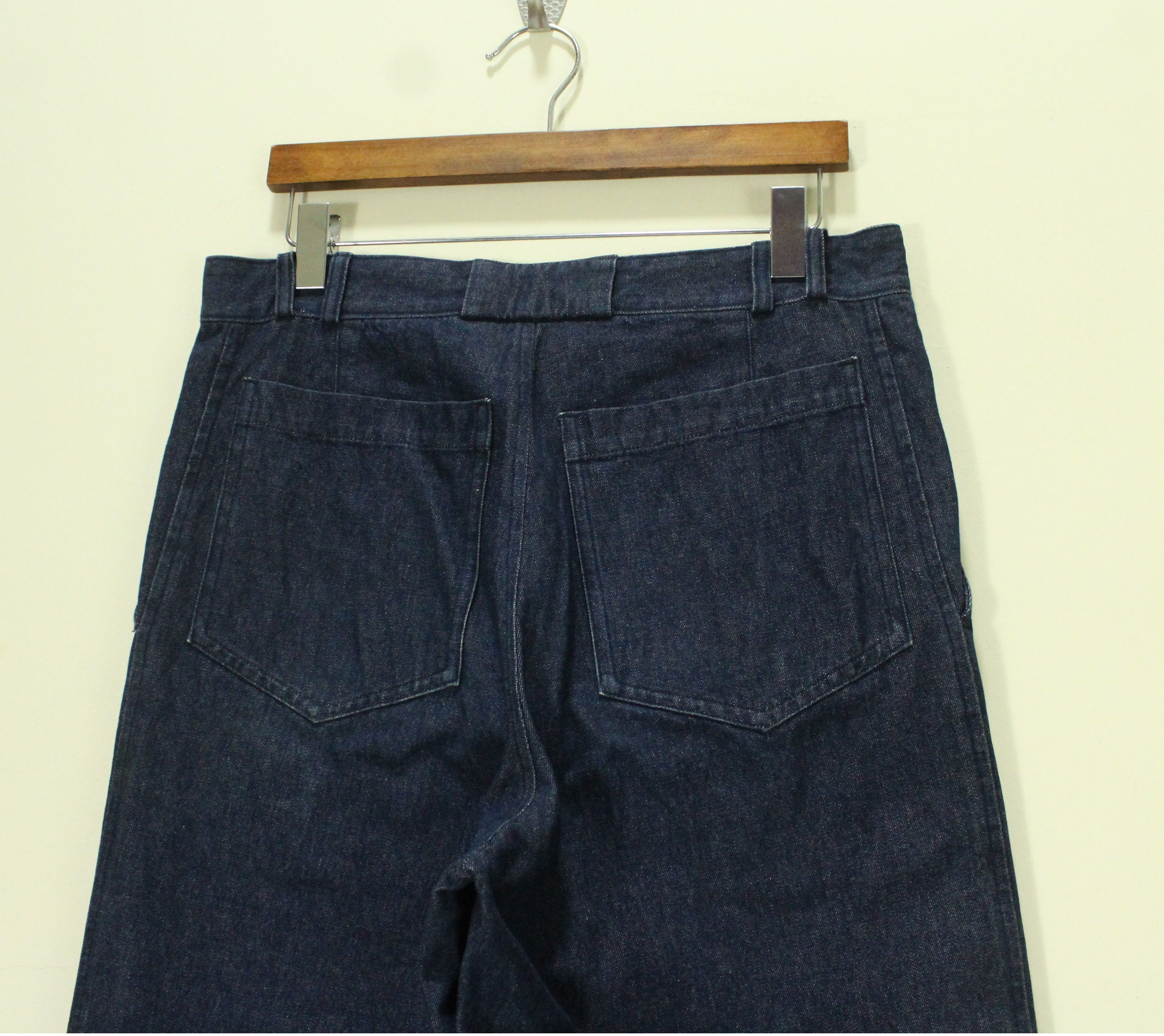 Comme des Garcons AD 1998 TRICOT COMME DES GARCONS Pants Denim Wide Leg Baggy Size 32" / US 10 / IT 46 - 10 Thumbnail