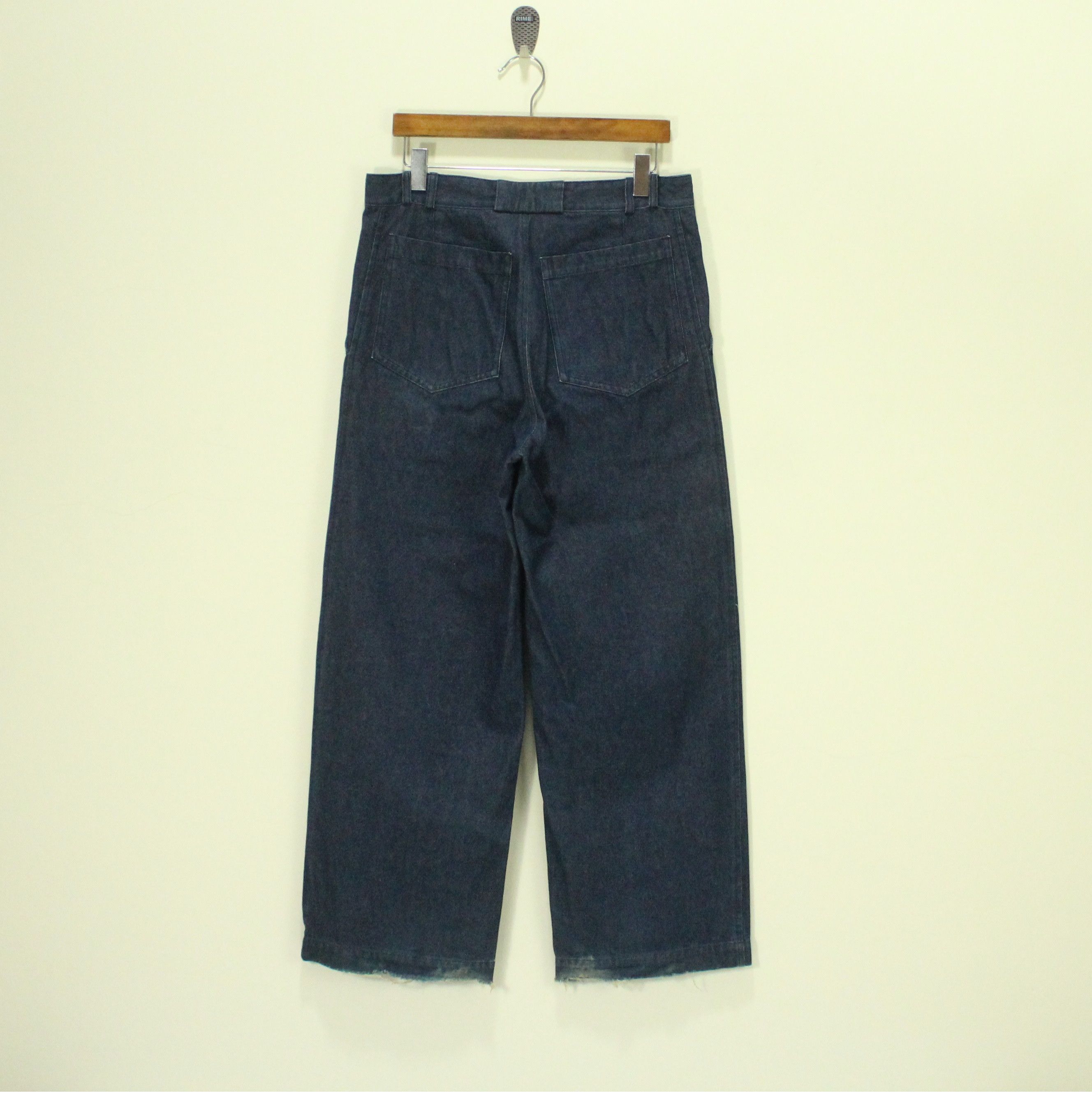 Comme des Garcons AD 1998 TRICOT COMME DES GARCONS Pants Denim Wide Leg Baggy Size 32" / US 10 / IT 46 - 9 Thumbnail