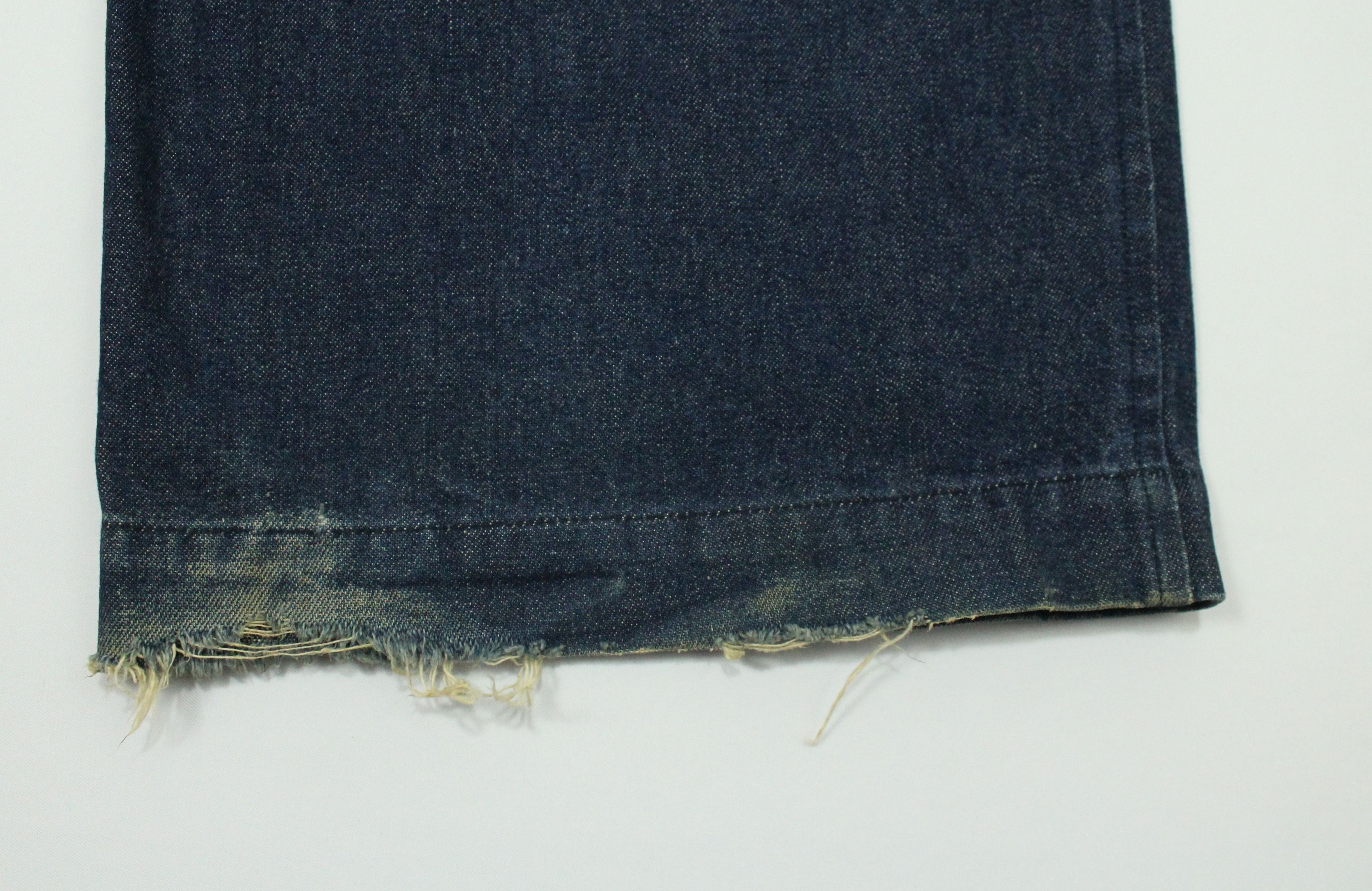 Comme des Garcons AD 1998 TRICOT COMME DES GARCONS Pants Denim Wide Leg Baggy Size 32" / US 10 / IT 46 - 20 Thumbnail