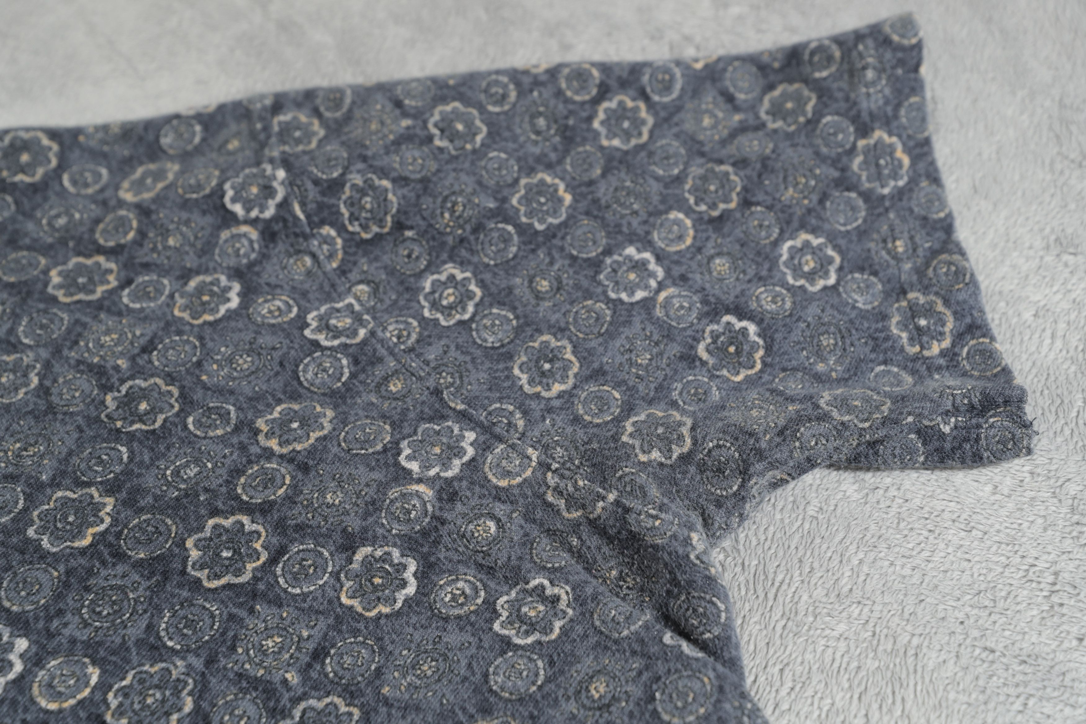Lands' End Lands End Vintage Floral Rug Shirt (L) Size US L / EU 52-54 / 3 - 7 Thumbnail