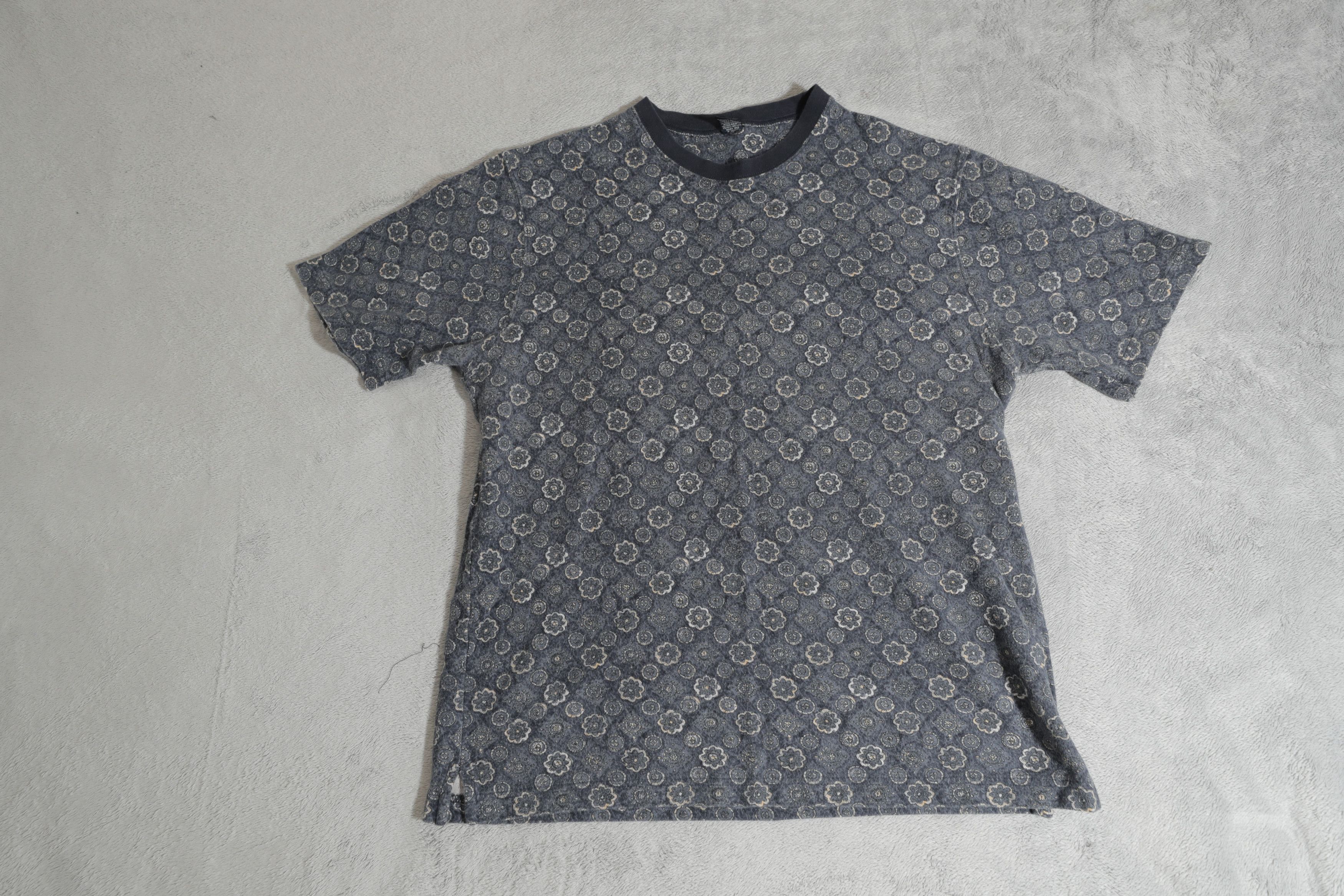Lands' End Lands End Vintage Floral Rug Shirt (L) Size US L / EU 52-54 / 3 - 3 Thumbnail