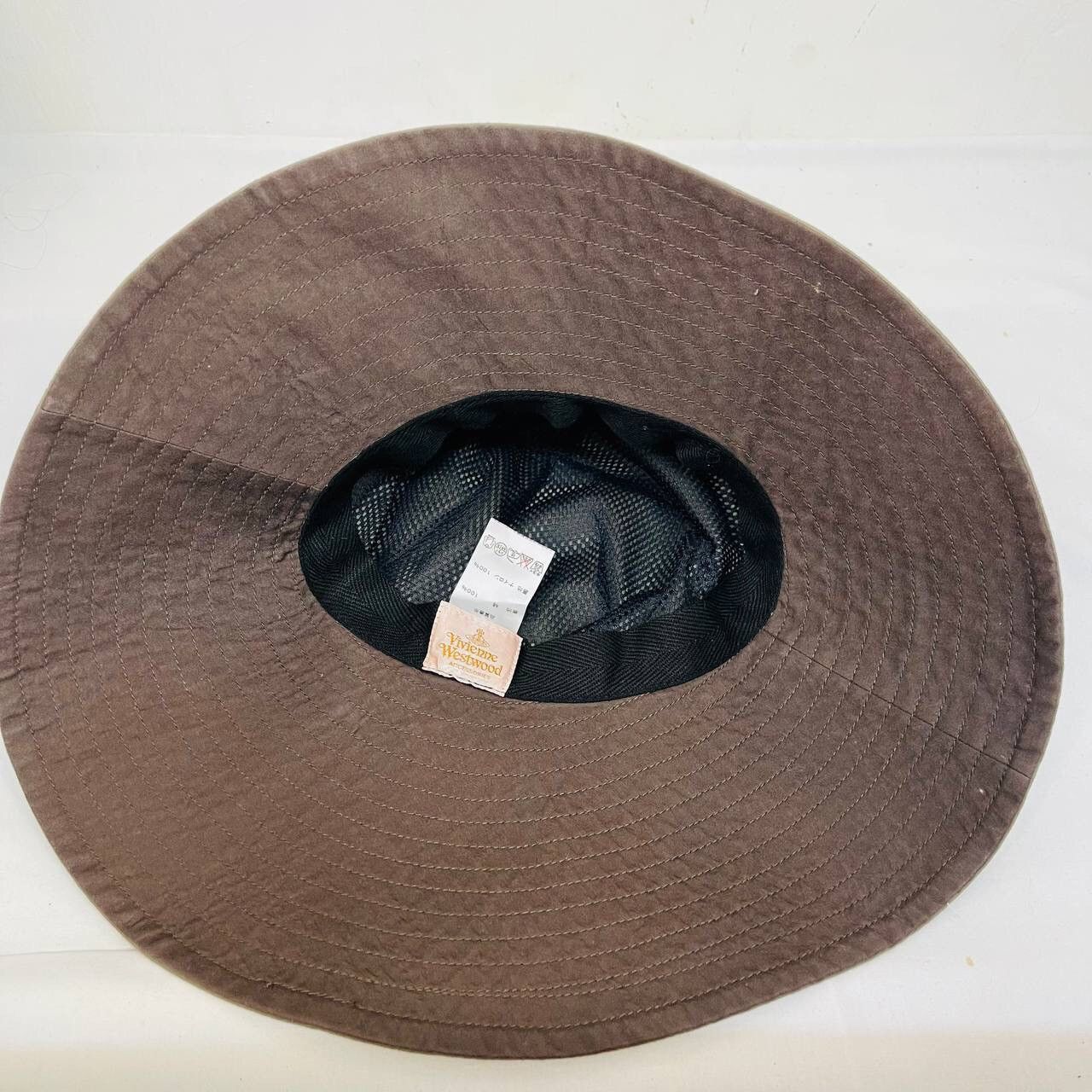 Vivienne Westwood VIVIENNE WESTWOOD LARGE SUN BEACH BUCKET HAT Size ONE SIZE - 7 Thumbnail