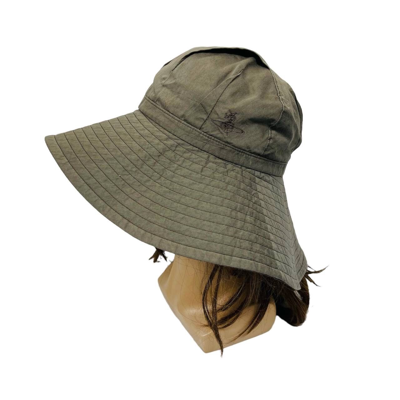 Vivienne Westwood VIVIENNE WESTWOOD LARGE SUN BEACH BUCKET HAT Size ONE SIZE - 1 Thumbnail