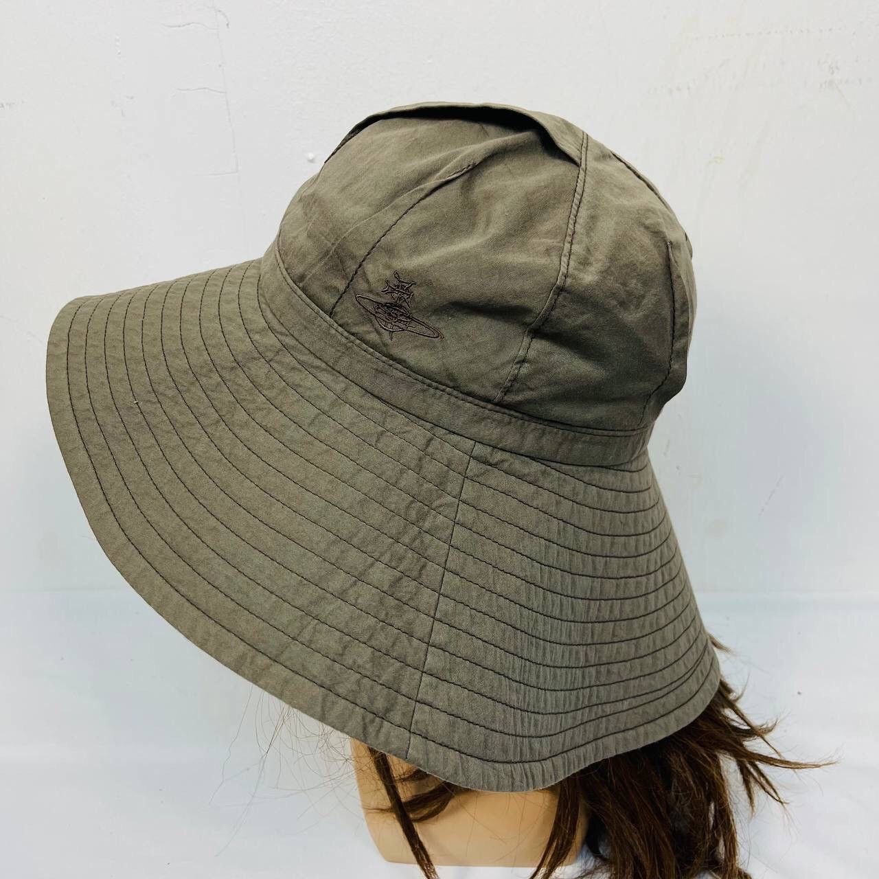 Vivienne Westwood VIVIENNE WESTWOOD LARGE SUN BEACH BUCKET HAT Size ONE SIZE - 5 Thumbnail