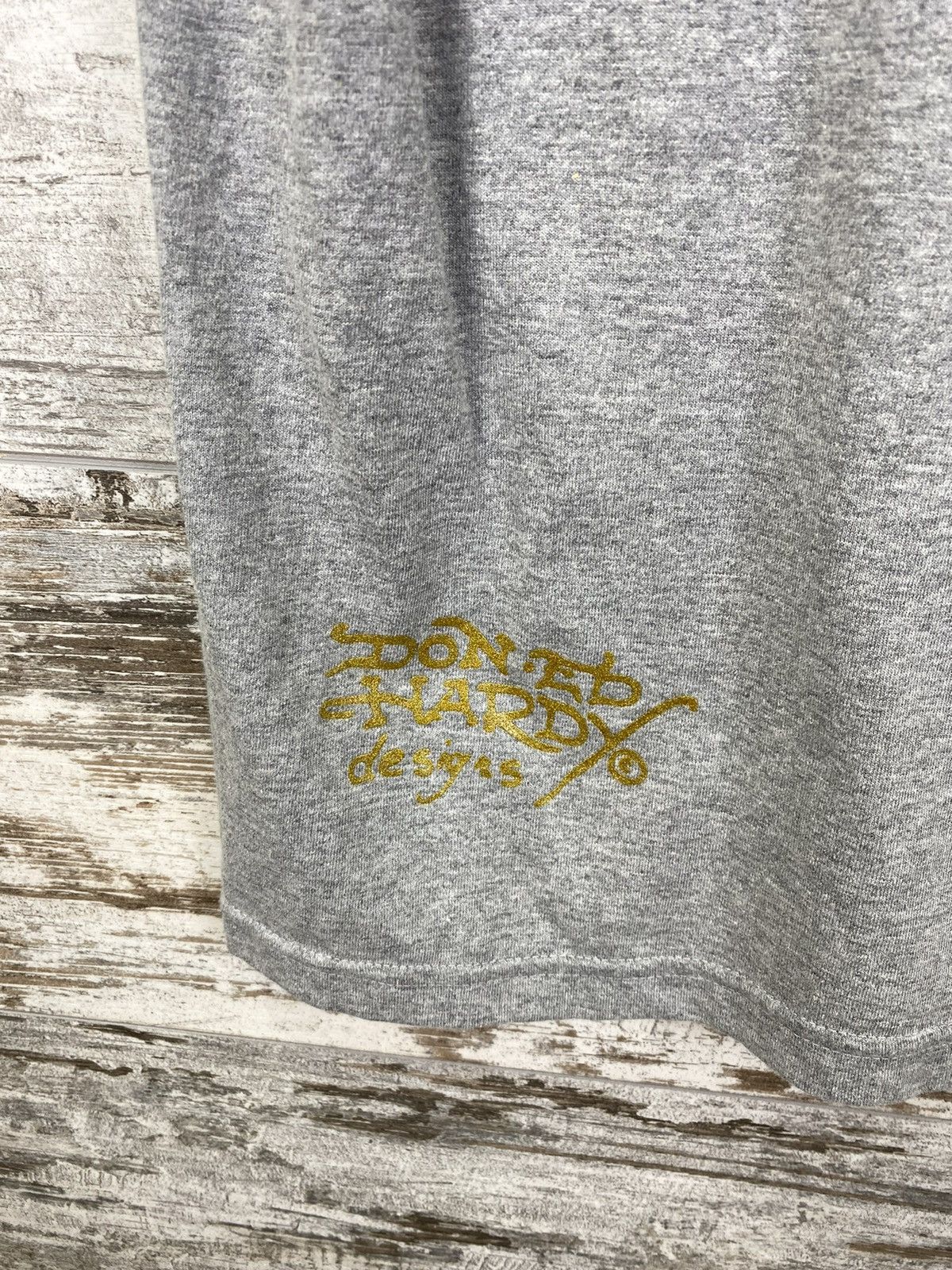 Ed Hardy × Vintage Mens Vintage Ed Hardy T Shirt Christian Audigier tee Japanes Size US S / EU 44-46 / 1 - 9 Thumbnail