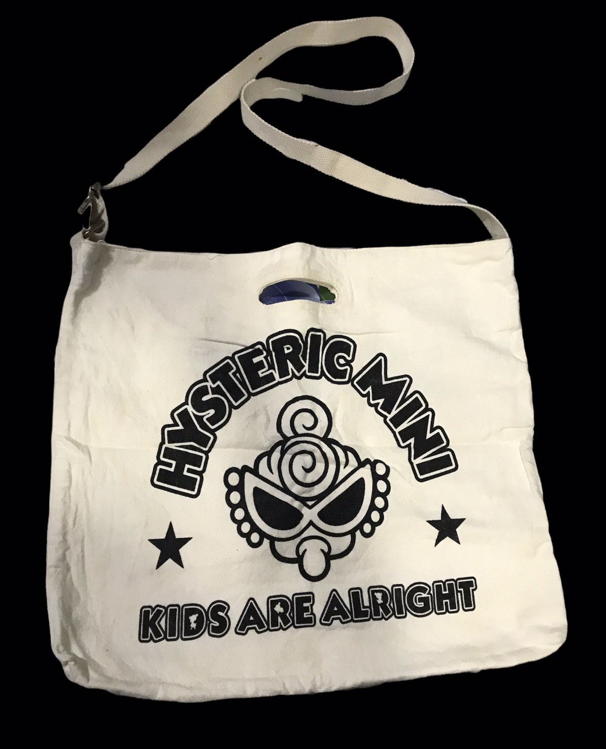 Hysteric Glamour × Japanese Brand Hysteric Glamour Sling Bag Streetwear Style Big Logo 2 Side Size ONE SIZE - 1 Thumbnail