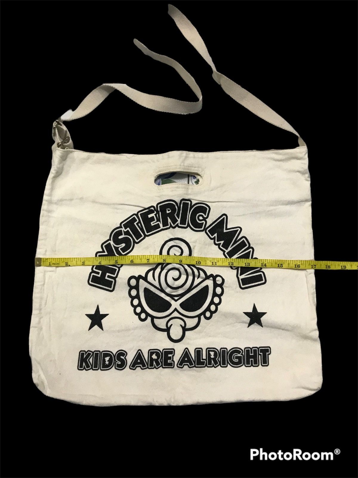 Hysteric Glamour × Japanese Brand Hysteric Glamour Sling Bag Streetwear Style Big Logo 2 Side Size ONE SIZE - 2 Thumbnail