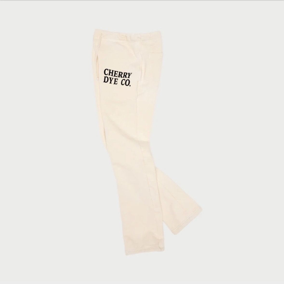 Cherry LA Cherry LA Dye Co. Straight Leg Sweatpants (Navajo White) XS Size 28" / US 6 / IT 42 - 2 Thumbnail