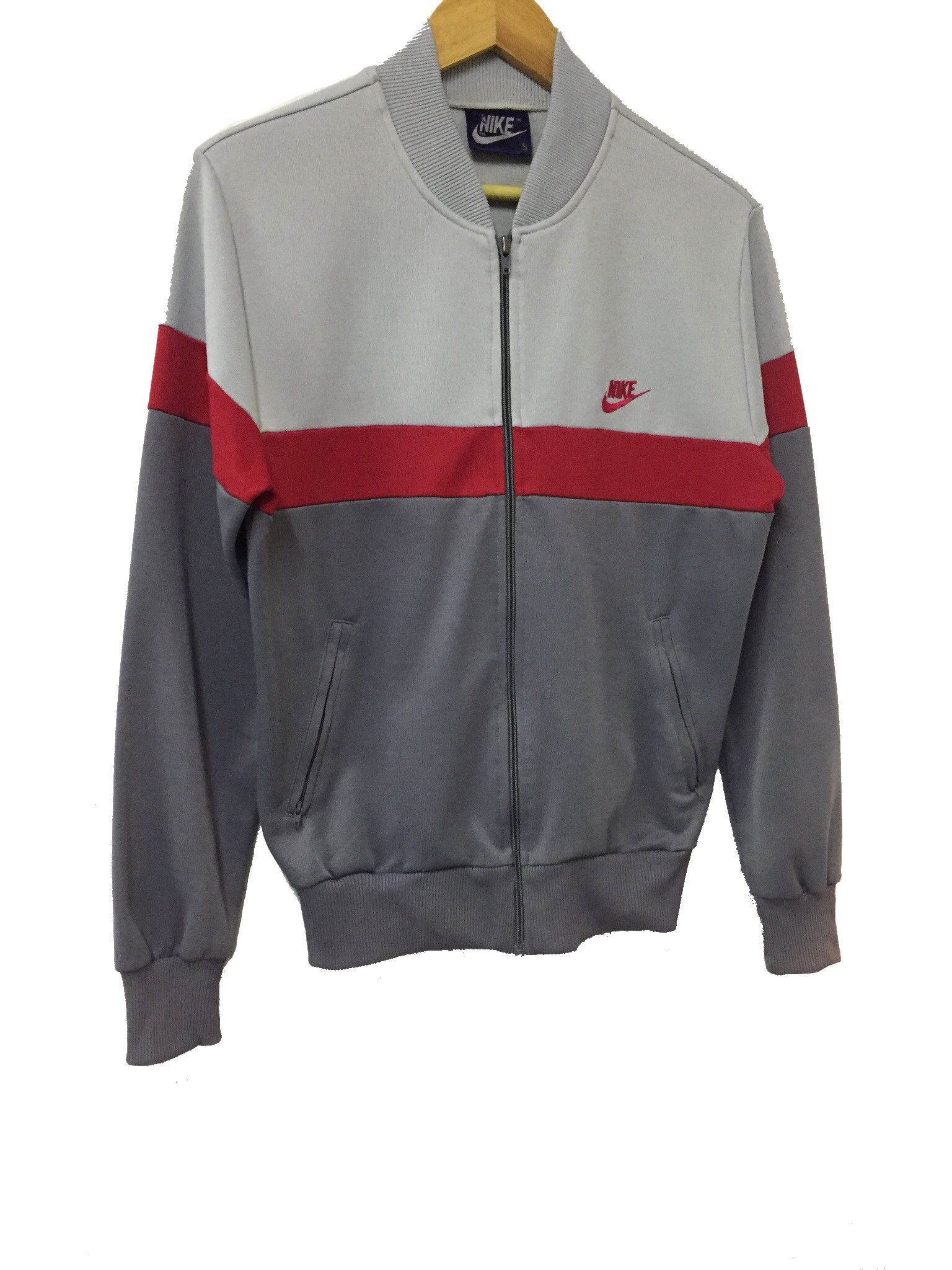 Nike VINTAGE 90s NIKE LOGO BLUE TAG TRACKTOP JACKET Size US M / EU 48-50 / 2 - 3 Thumbnail