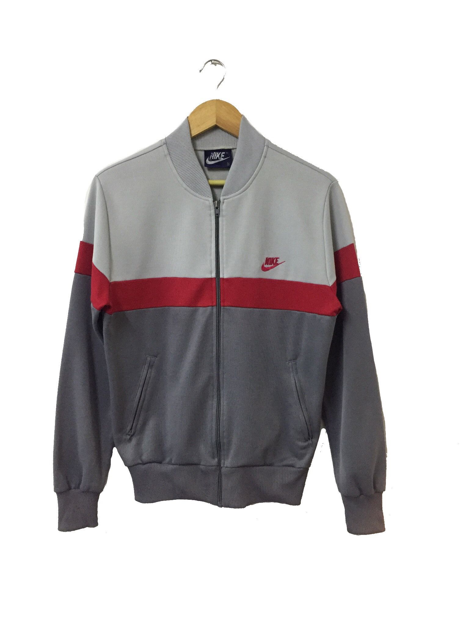 Nike VINTAGE 90s NIKE LOGO BLUE TAG TRACKTOP JACKET Size US M / EU 48-50 / 2 - 1 Thumbnail