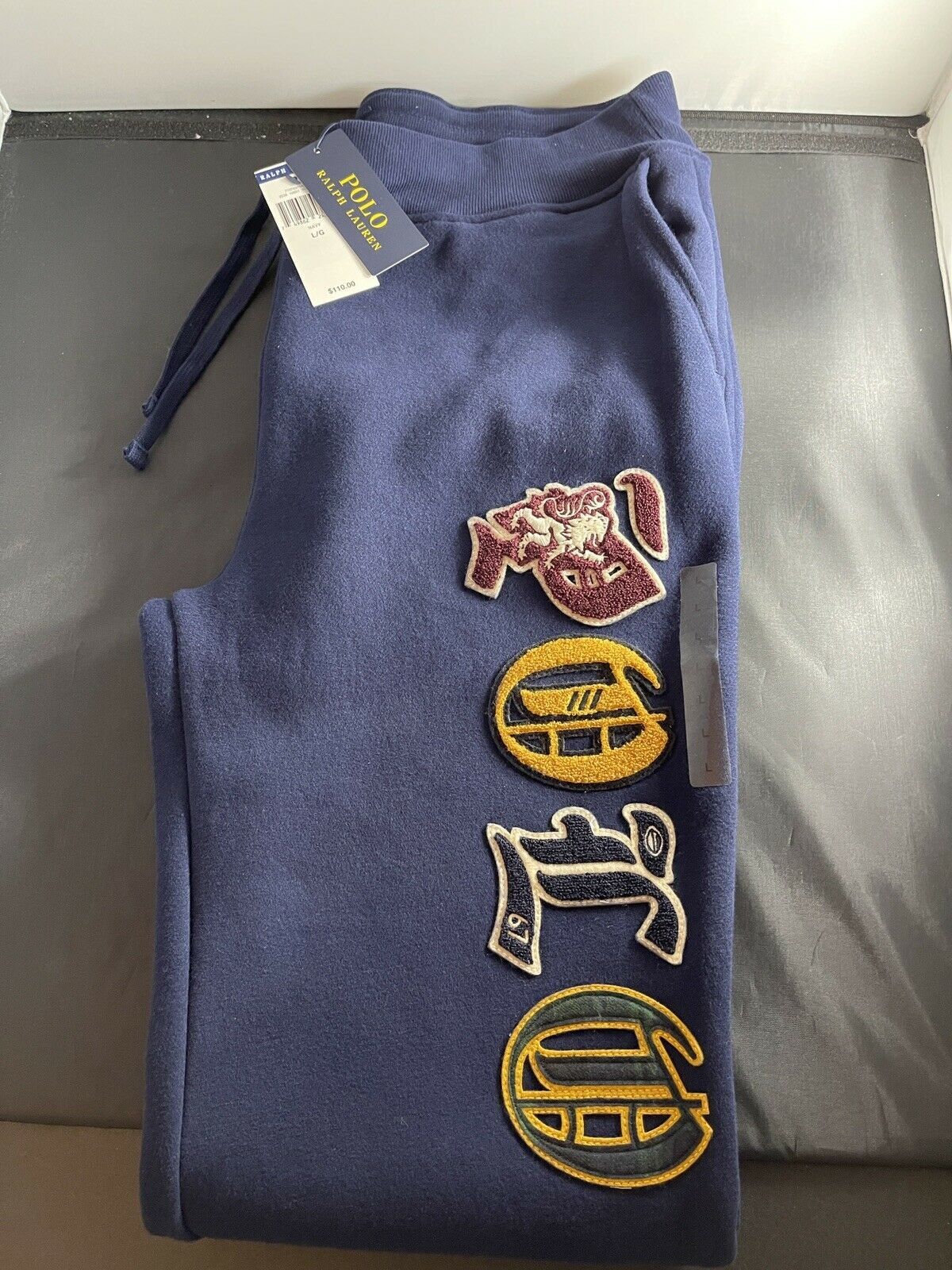 Polo Ralph Lauren Polo Ralph Lauren Embroidered Logo Magic Fleece Sweat Pants Size US 38 / EU 54 - 8 Thumbnail