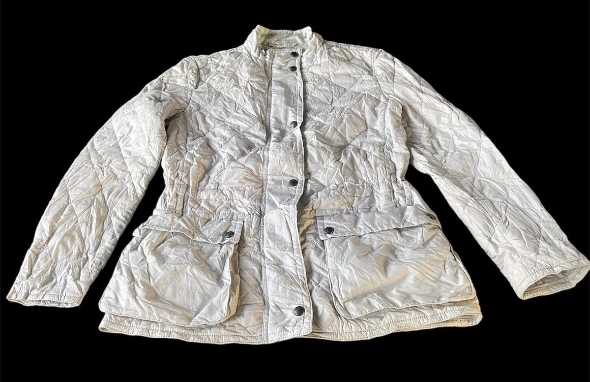 image of Coach Jacket Nylon in Silver, Women's (Size XS)