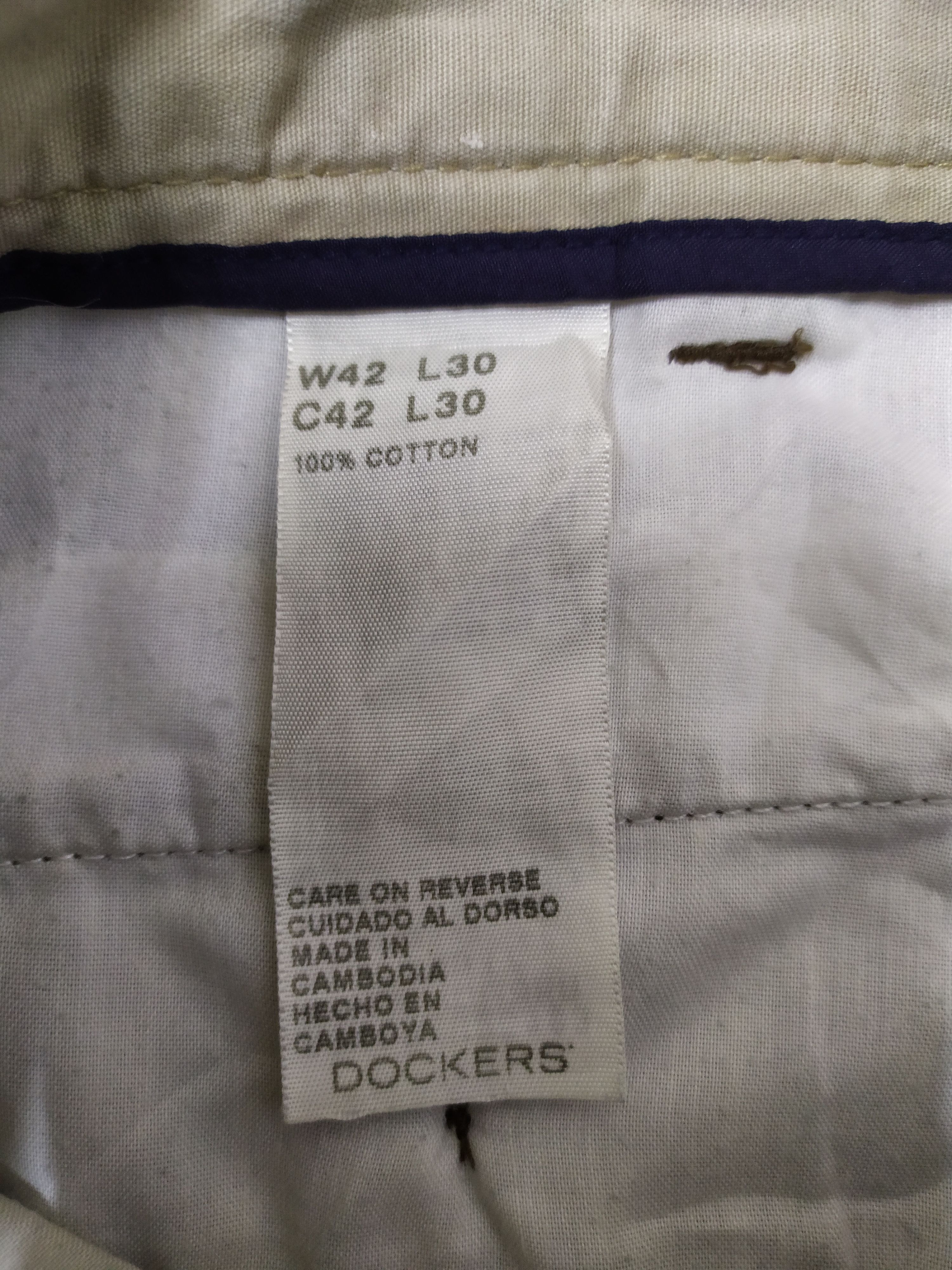 Dockers × Vintage SAIZ 42×30 !! Dockers Cargo Pants Nice Disign Size US 42 / EU 58 - 11 Thumbnail