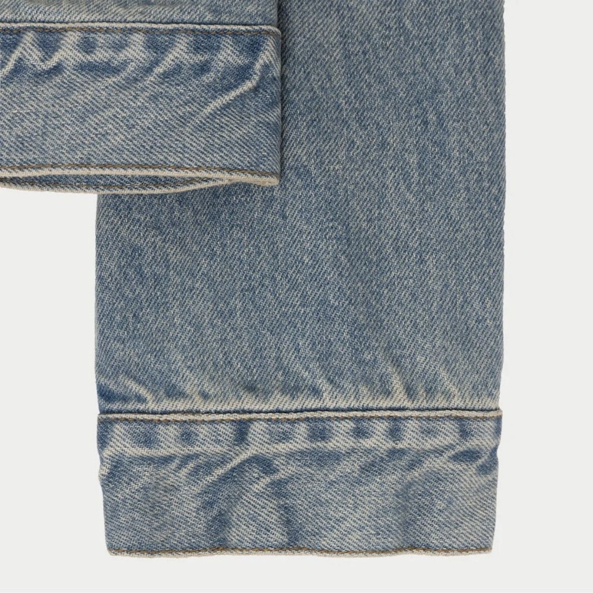 Cherry LA Cherry LA Denim Paint Jean Jacket (CL2 Wash) Size Small Size S / US 4 / IT 40 - 4 Thumbnail