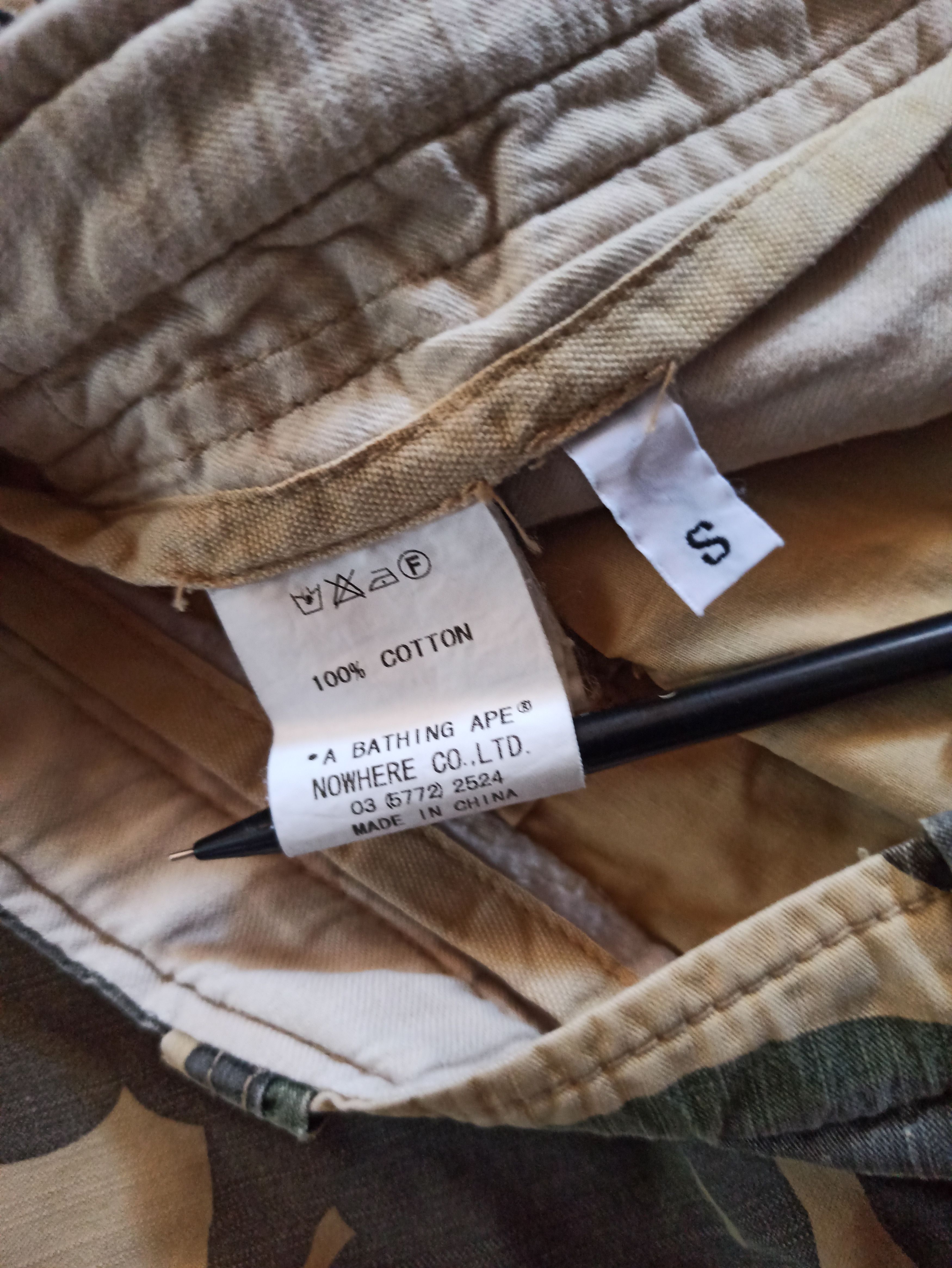 Bape Bape Og Yellow Camo Cargo Shorts Size US 32 / EU 48 - 9 Thumbnail