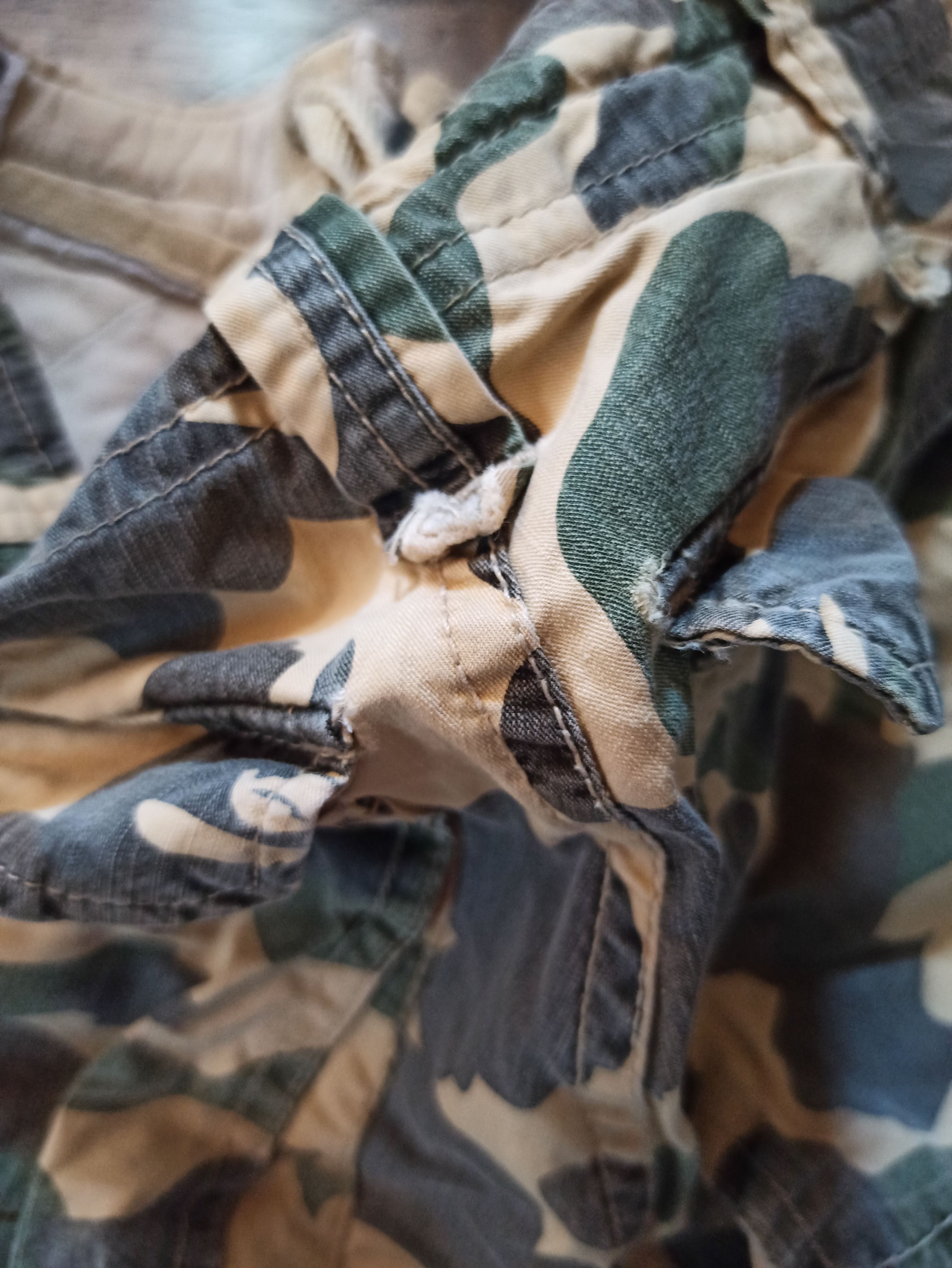 Bape Bape Og Yellow Camo Cargo Shorts Size US 32 / EU 48 - 7 Thumbnail