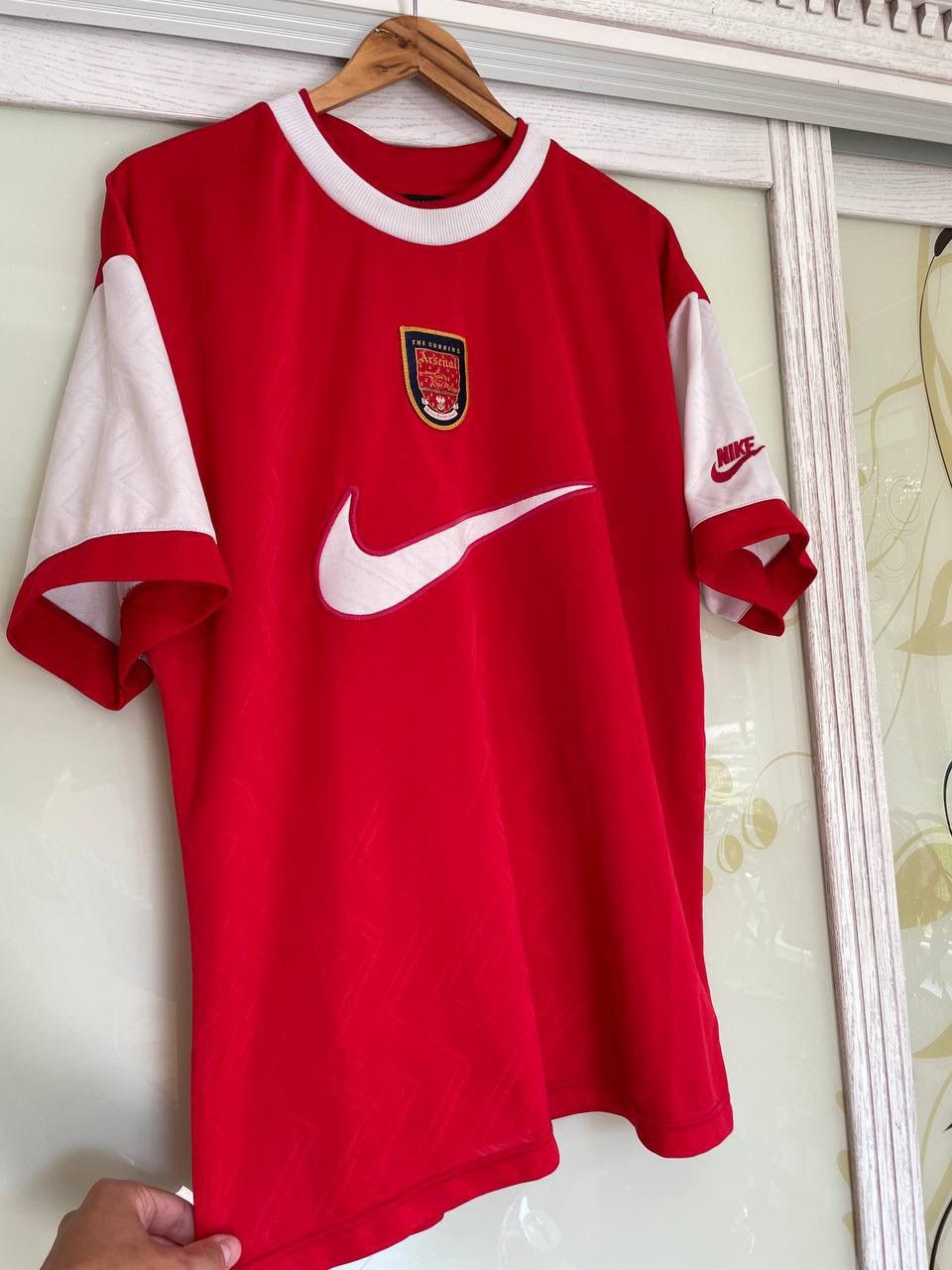 Vintage Arsenal Vintage 90’s Soccer Training Jersey Football Kit Size US XL / EU 56 / 4 - 3 Thumbnail