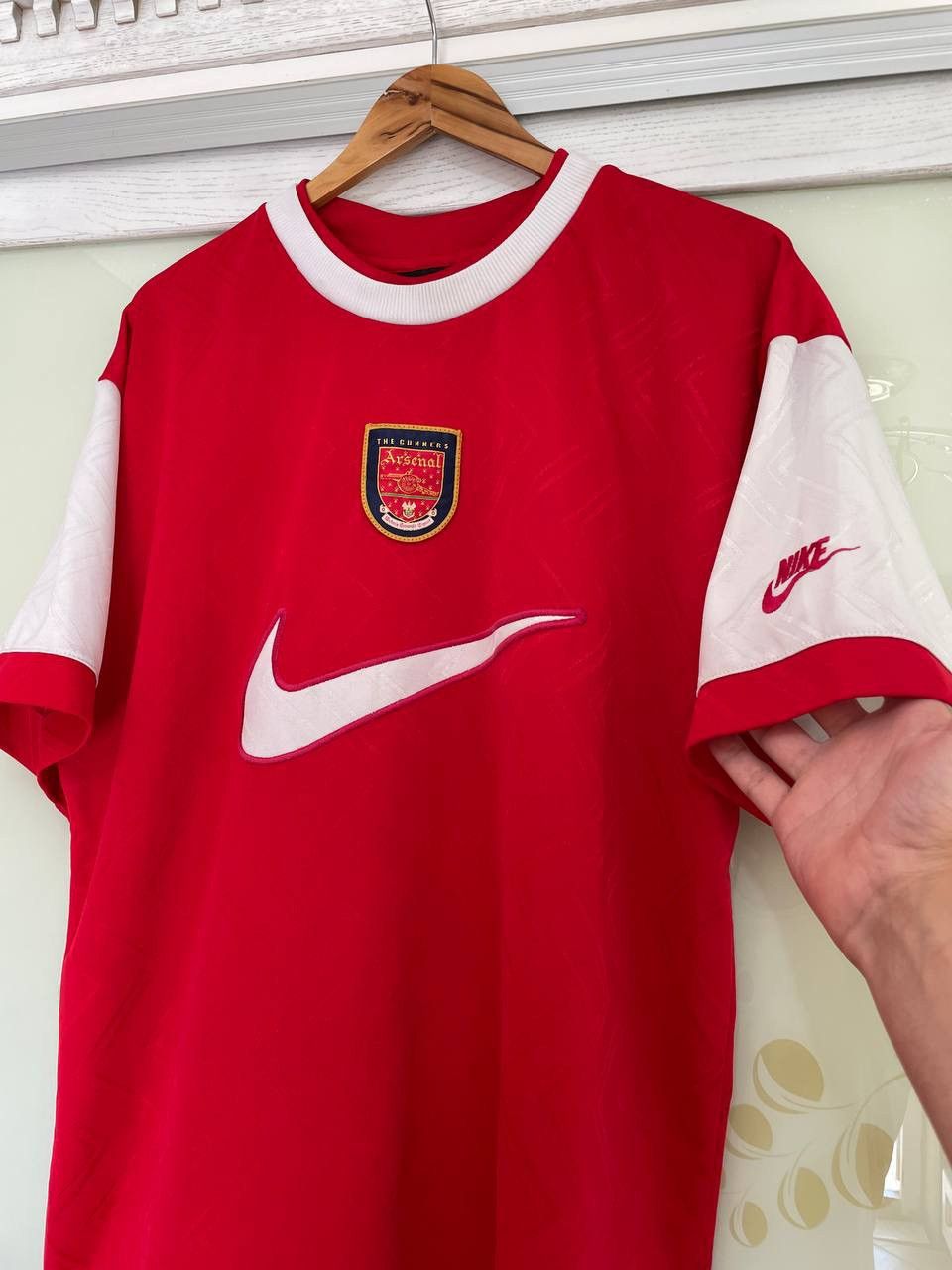 Vintage Arsenal Vintage 90’s Soccer Training Jersey Football Kit Size US XL / EU 56 / 4 - 2 Thumbnail