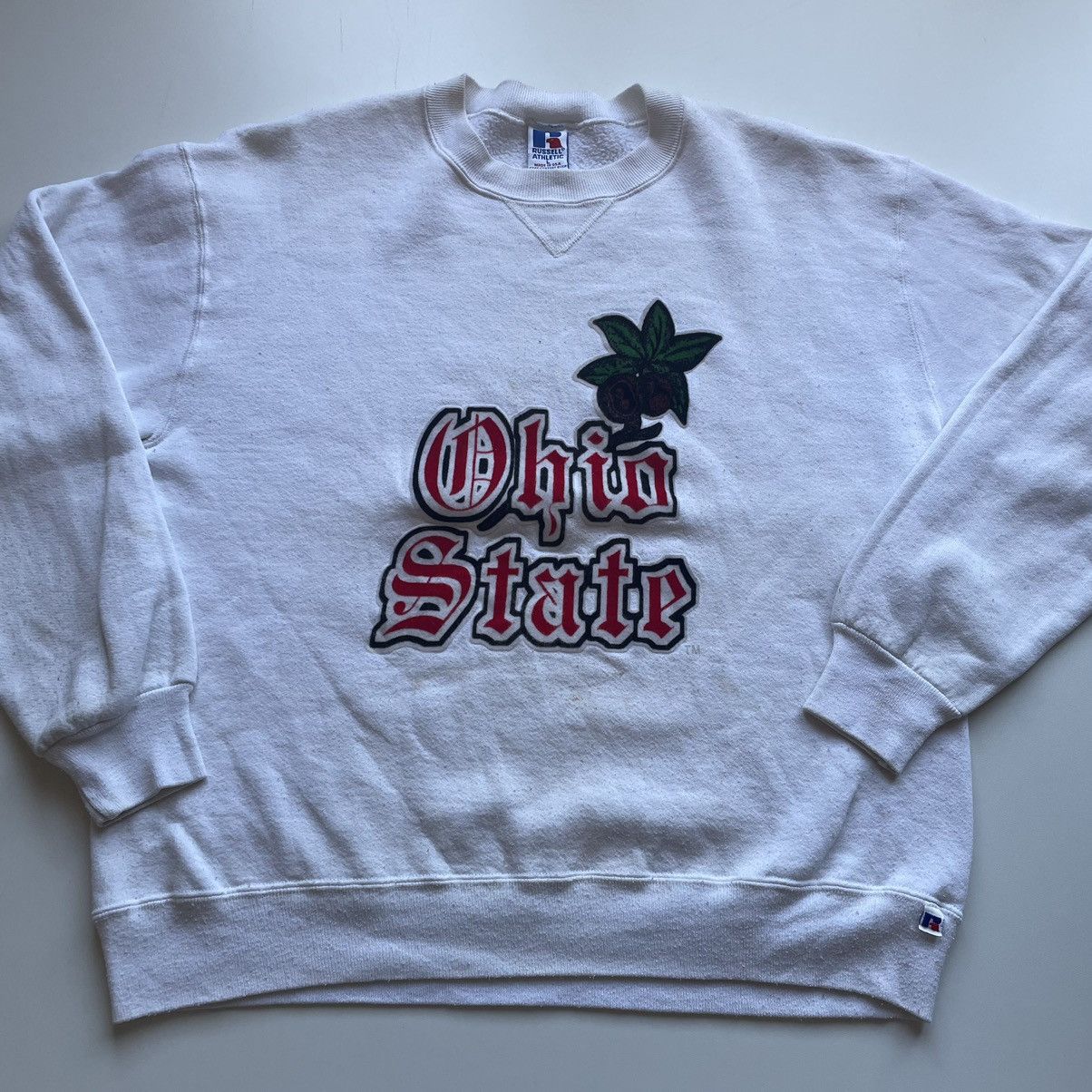 NCAA Vintage 90s Ohio State University Buckeyes Graphic Crewneck Size US M / EU 48-50 / 2 - 2 Thumbnail