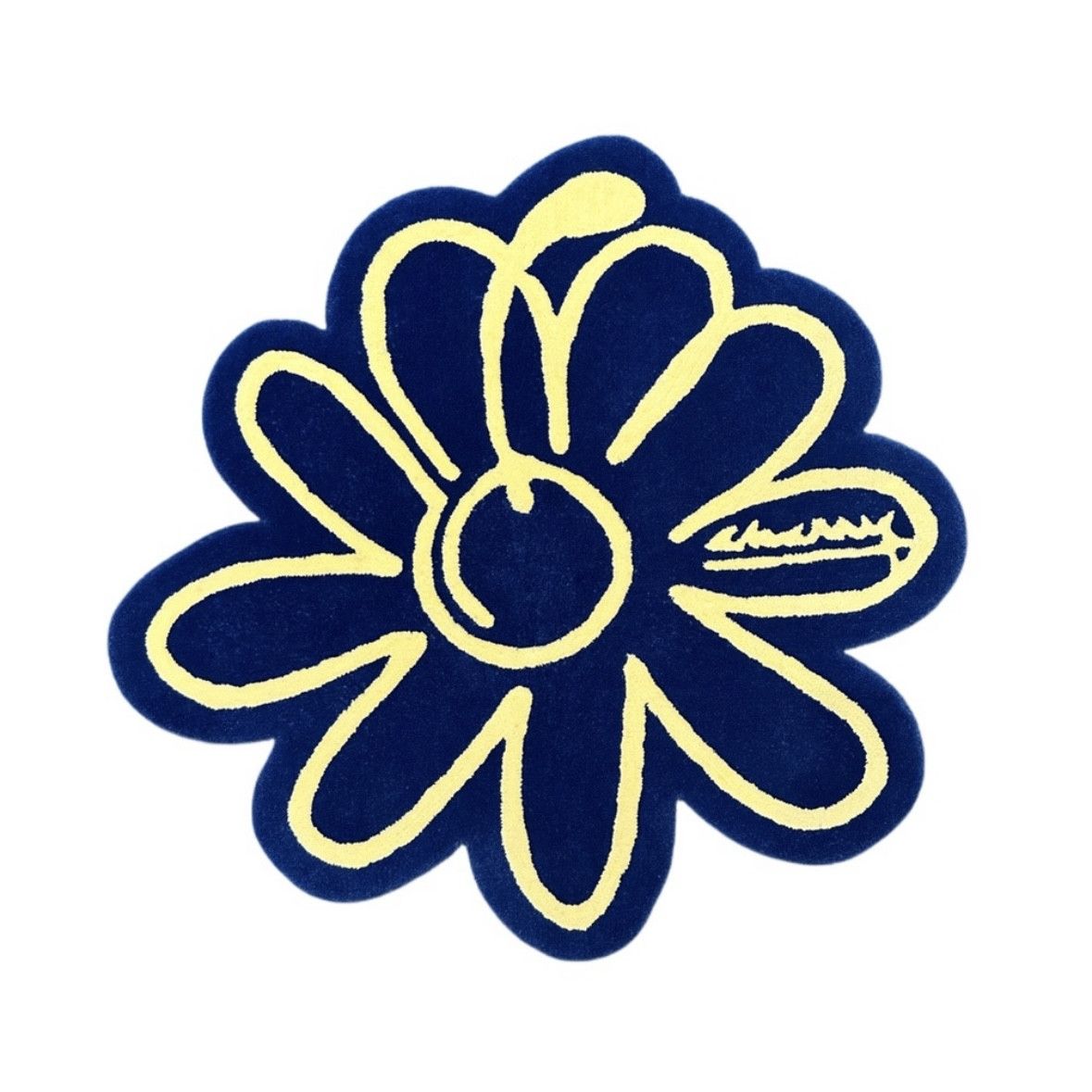 Cherry LA Cherry LA Flower Rug - Navy ‘Brighter Future 2021 SOLD OUT Size ONE SIZE - 1 Thumbnail