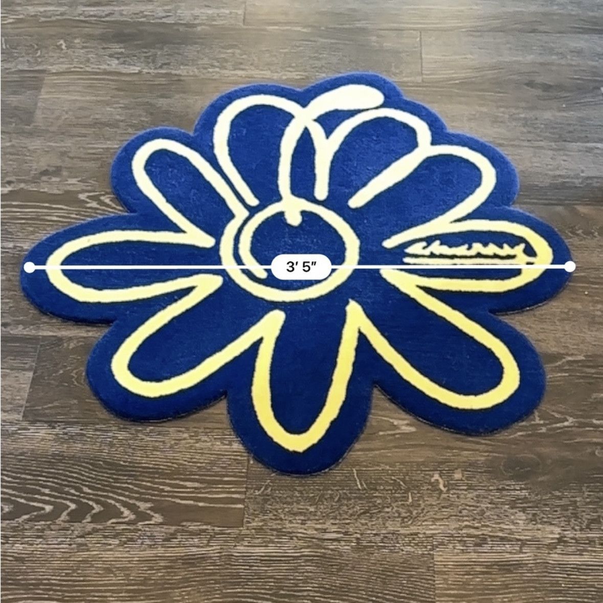 Cherry LA Cherry LA Flower Rug - Navy ‘Brighter Future 2021 SOLD OUT Size ONE SIZE - 9 Thumbnail