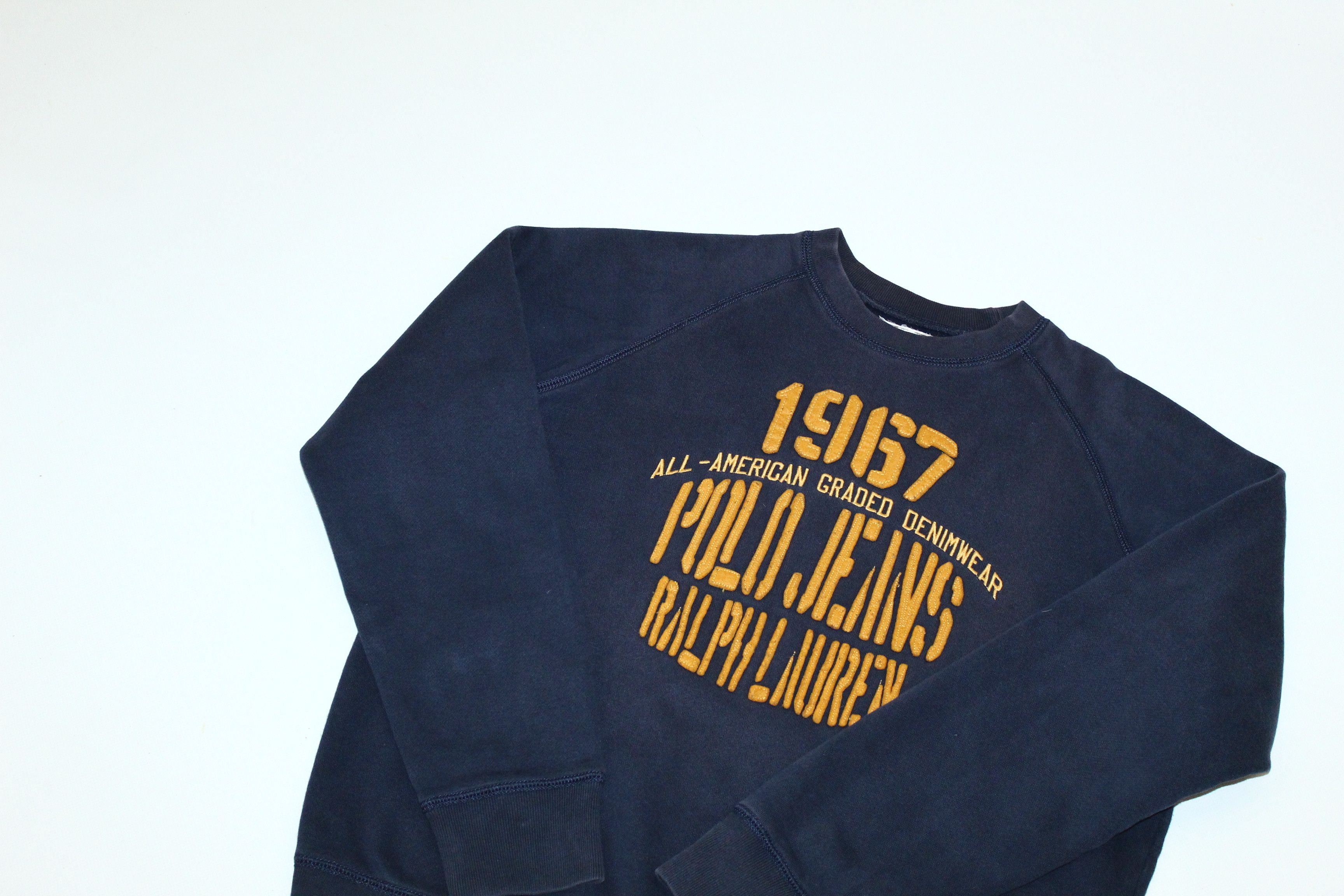 Polo Ralph Lauren 🔥 VTG 🔥 Polo Jeans Co. 1967 Ralph Lauren Big Logo Crew Size US S / EU 44-46 / 1 - 3 Thumbnail