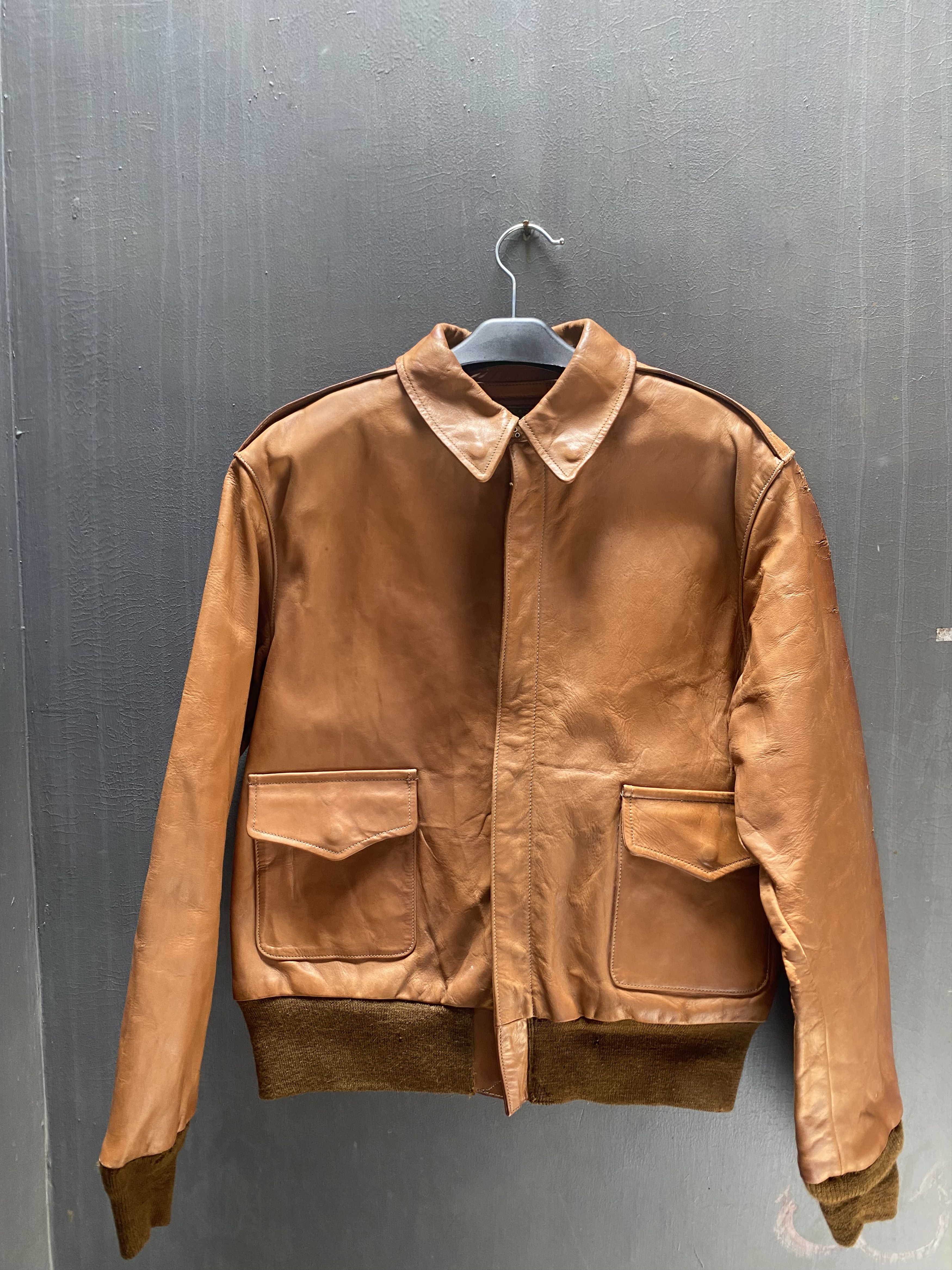 Buzz Rickson's Buzz Ricksons A2 Horsehide Leather Jacket | Grailed