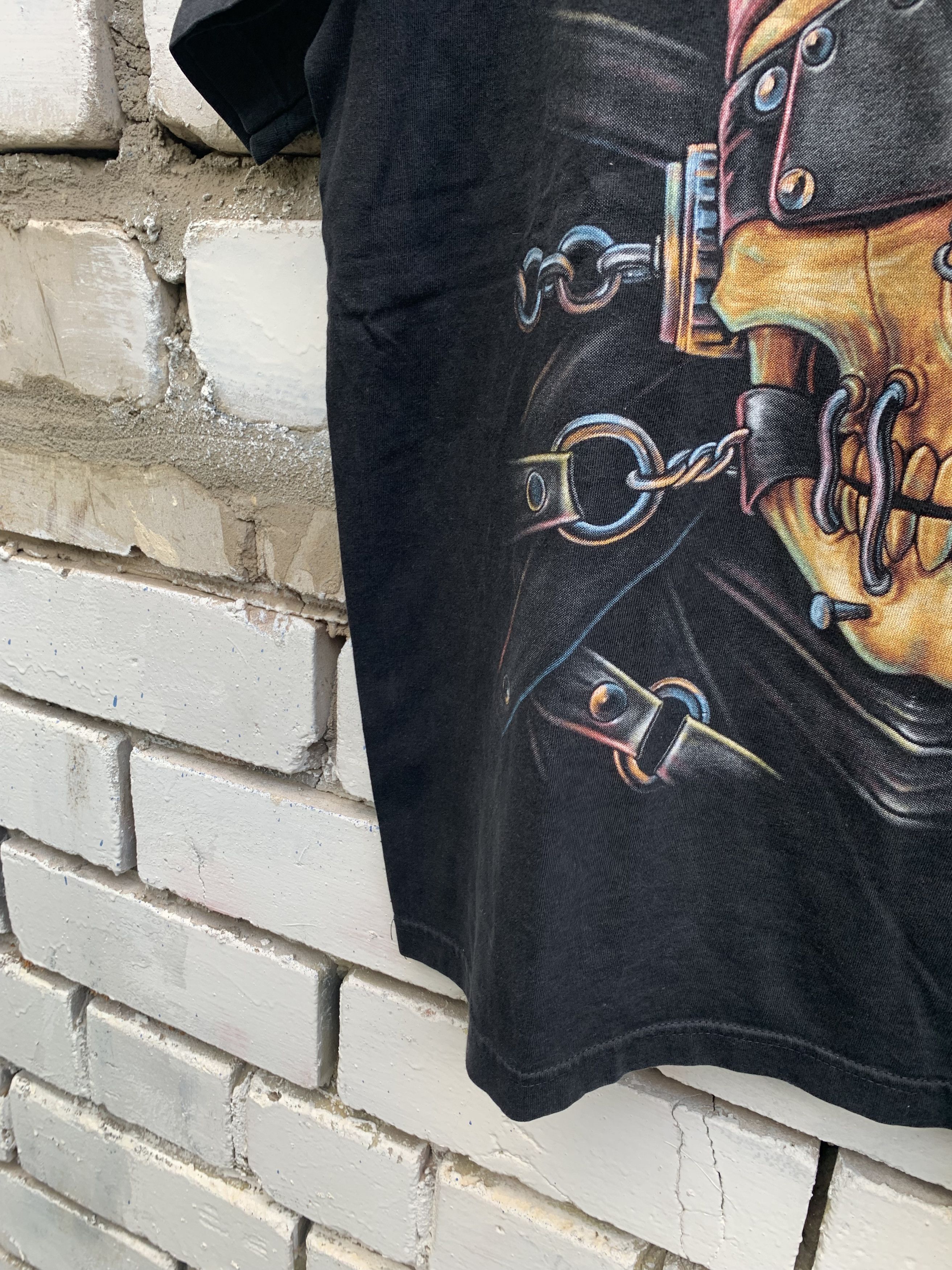 Band Tees Vintage Faded Megadeth t-shirt Y2K Sreetwear Skulls Size US L / EU 52-54 / 3 - 7 Thumbnail