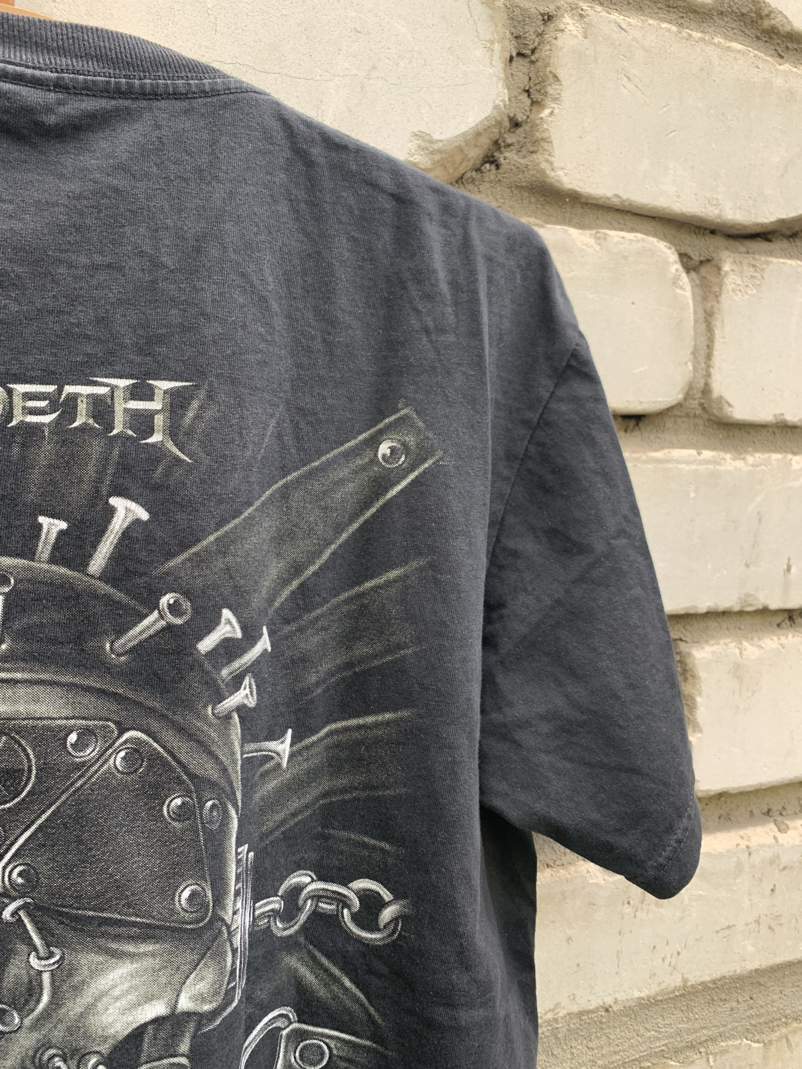 Band Tees Vintage Faded Megadeth t-shirt Y2K Sreetwear Skulls Size US L / EU 52-54 / 3 - 11 Thumbnail
