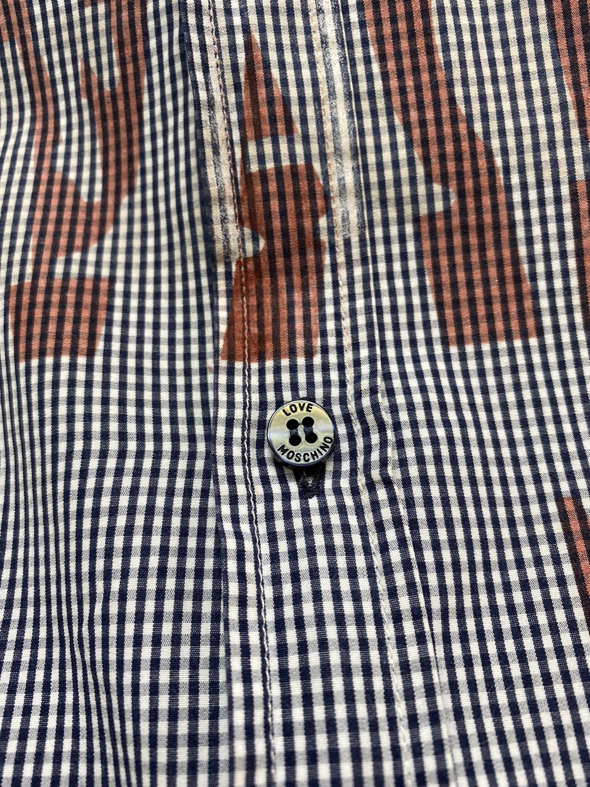 Designer × Moschino Moschino Hate War, Love And Peace Short Sleeve Shirt Size US L / EU 52-54 / 3 - 9 Thumbnail
