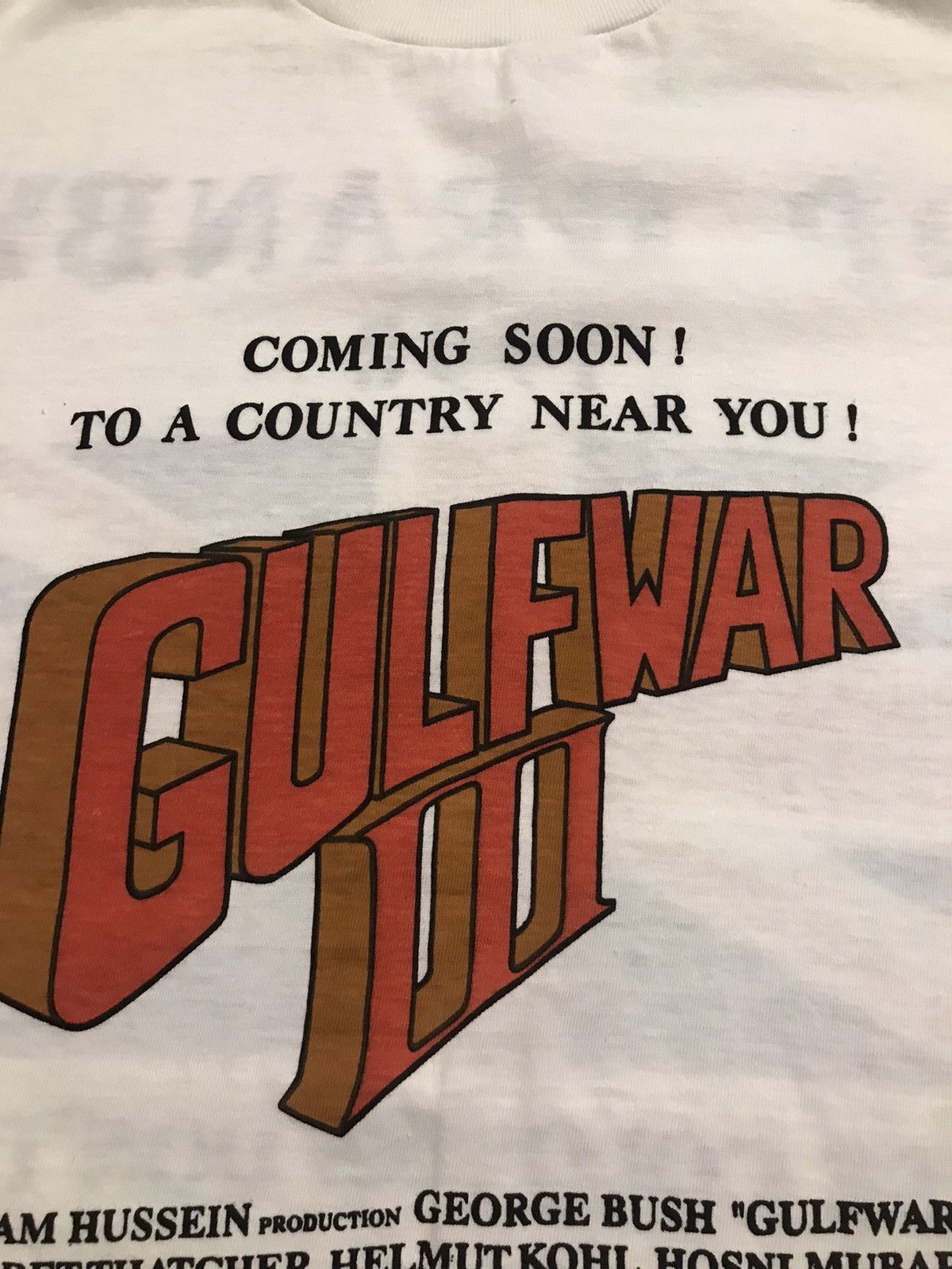 Vintage Vintage 90’s GULFWAR OP GRANBY 1990 Size US L / EU 52-54 / 3 - 6 Thumbnail