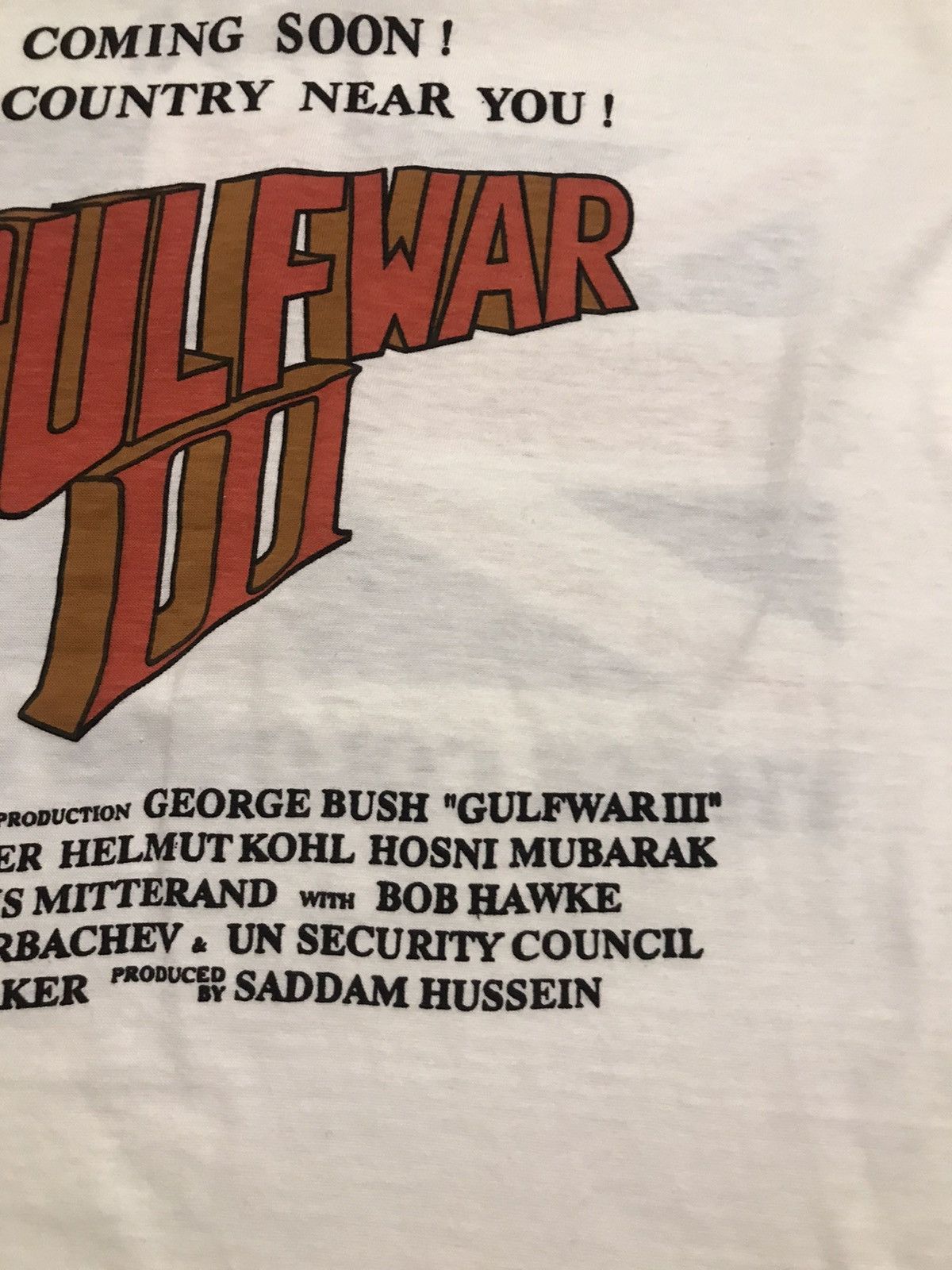 Vintage Vintage 90’s GULFWAR OP GRANBY 1990 Size US L / EU 52-54 / 3 - 5 Thumbnail