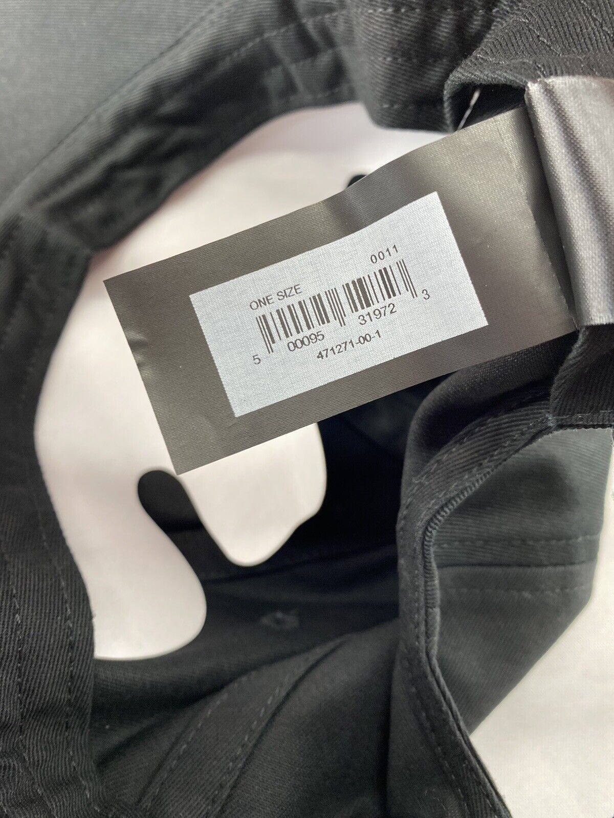 Gap Yeezy X Balenciaga Gap Logo Black Cap/Hat *Long Visor Size ONE SIZE - 9 Thumbnail