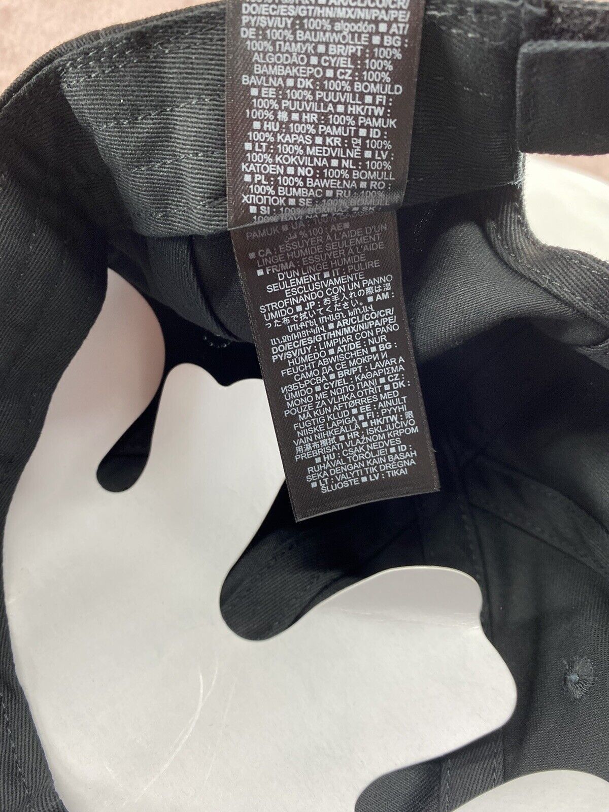 Gap Yeezy X Balenciaga Gap Logo Black Cap/Hat *Long Visor Size ONE SIZE - 8 Thumbnail