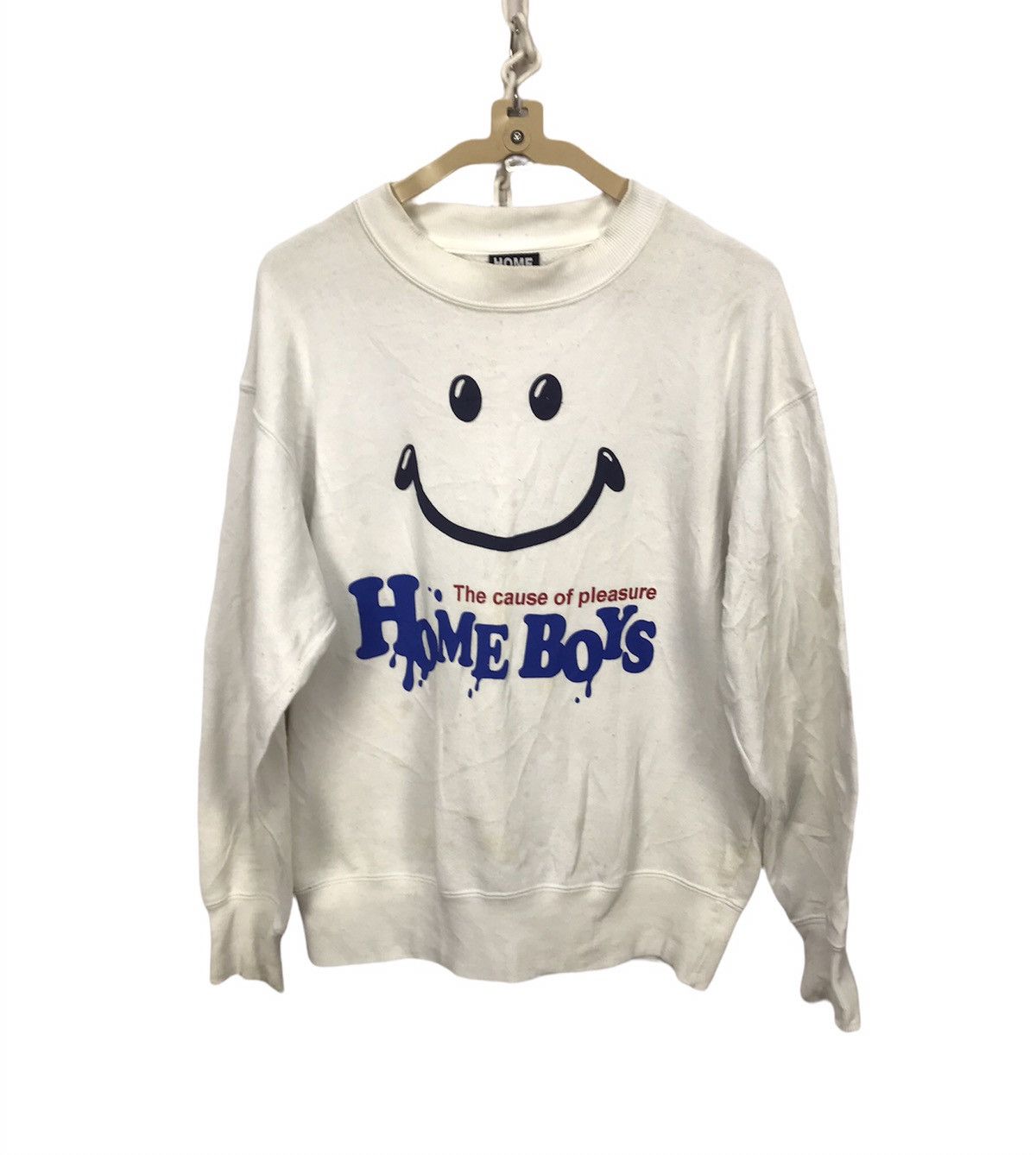 Japanese Brand Home boys crewneck sweatshirt Size US M / EU 48-50 / 2 - 1 Thumbnail