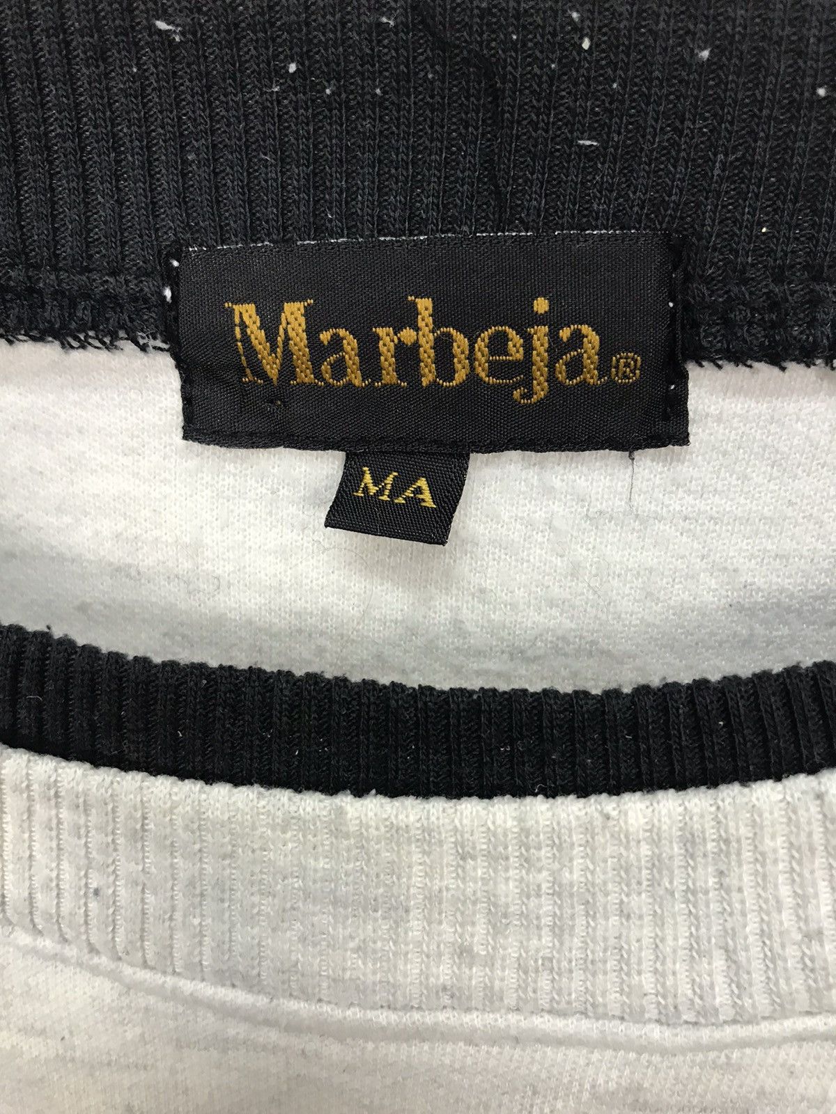 Japanese Brand Spellout crewneck distressed sweatshirt by marbeja Size US M / EU 48-50 / 2 - 3 Thumbnail