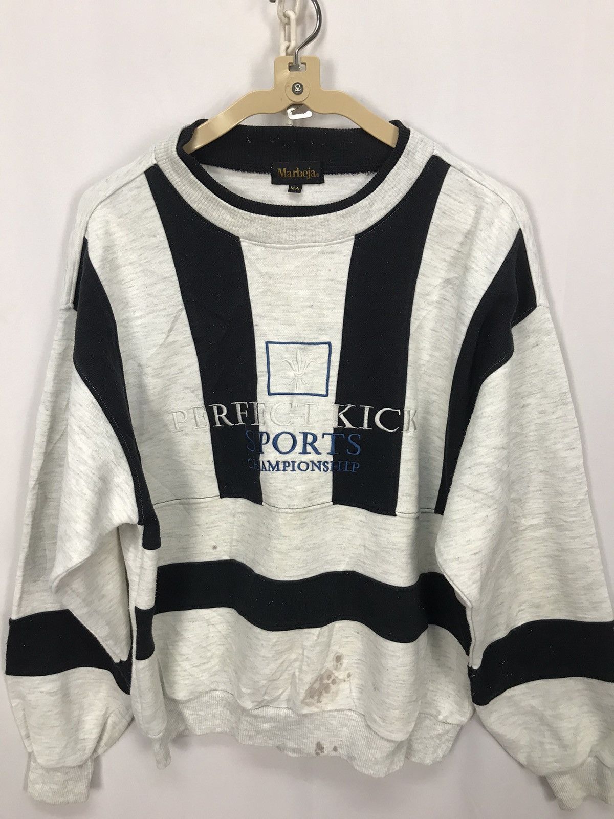 Japanese Brand Spellout crewneck distressed sweatshirt by marbeja Size US M / EU 48-50 / 2 - 5 Thumbnail