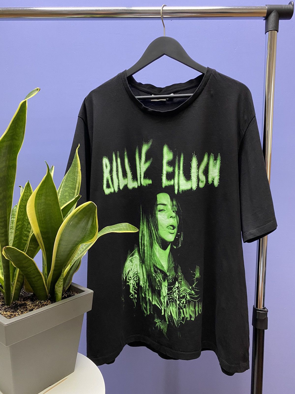 Band Tees Billie Eilish Spooky ghost portrait Tour Merch 3XL Size US XXL / EU 58 / 5 - 1 Thumbnail