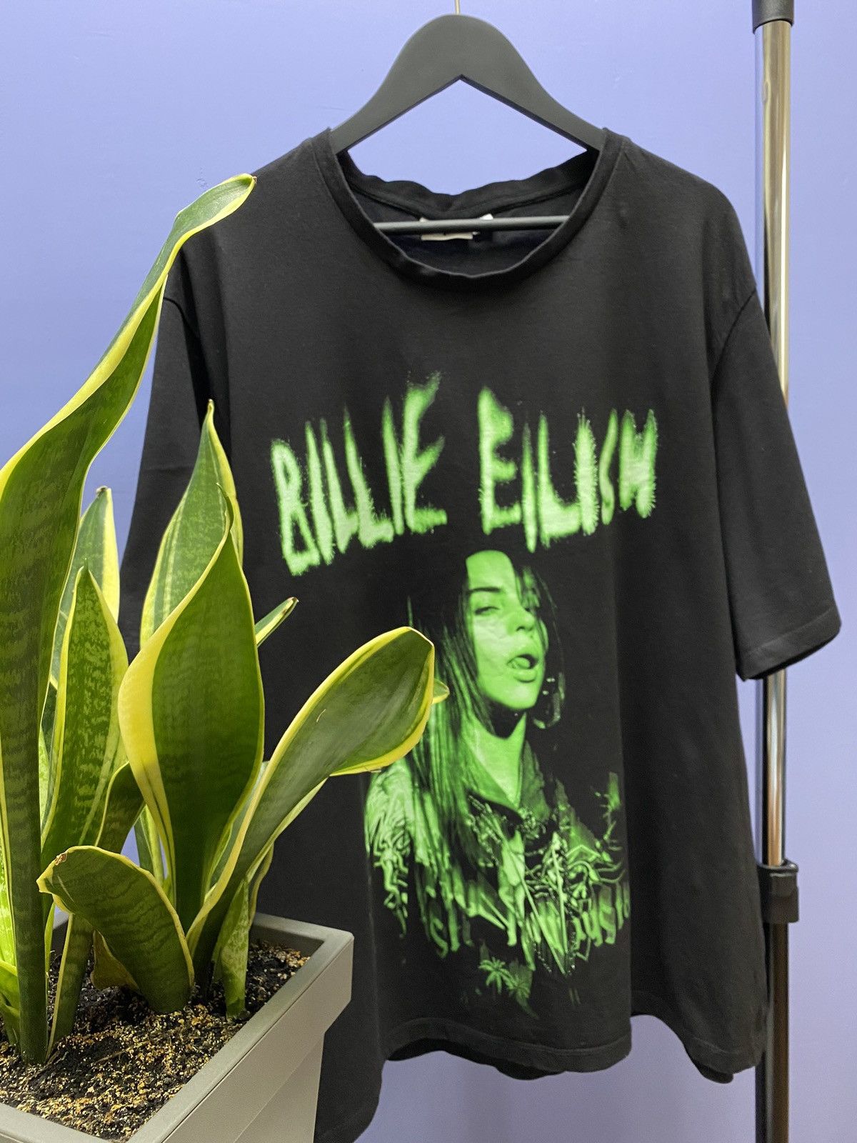 Band Tees Billie Eilish Spooky ghost portrait Tour Merch 3XL Size US XXL / EU 58 / 5 - 3 Thumbnail