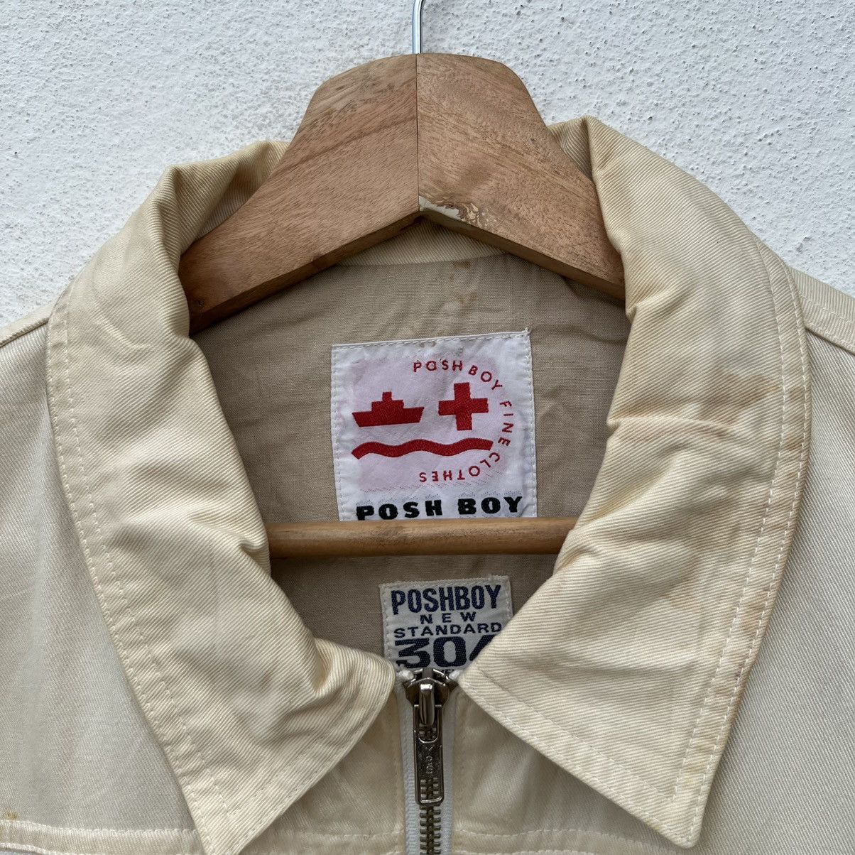 Japanese Brand VINTAGE POSHBOY VARSITY BOMBER JACKET FULL PRINT PATCHES Size US M / EU 48-50 / 2 - 7 Thumbnail