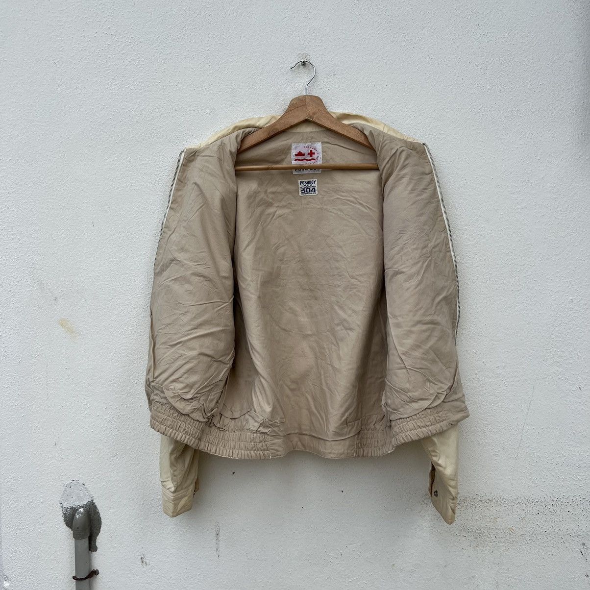 Japanese Brand VINTAGE POSHBOY VARSITY BOMBER JACKET FULL PRINT PATCHES Size US M / EU 48-50 / 2 - 11 Thumbnail